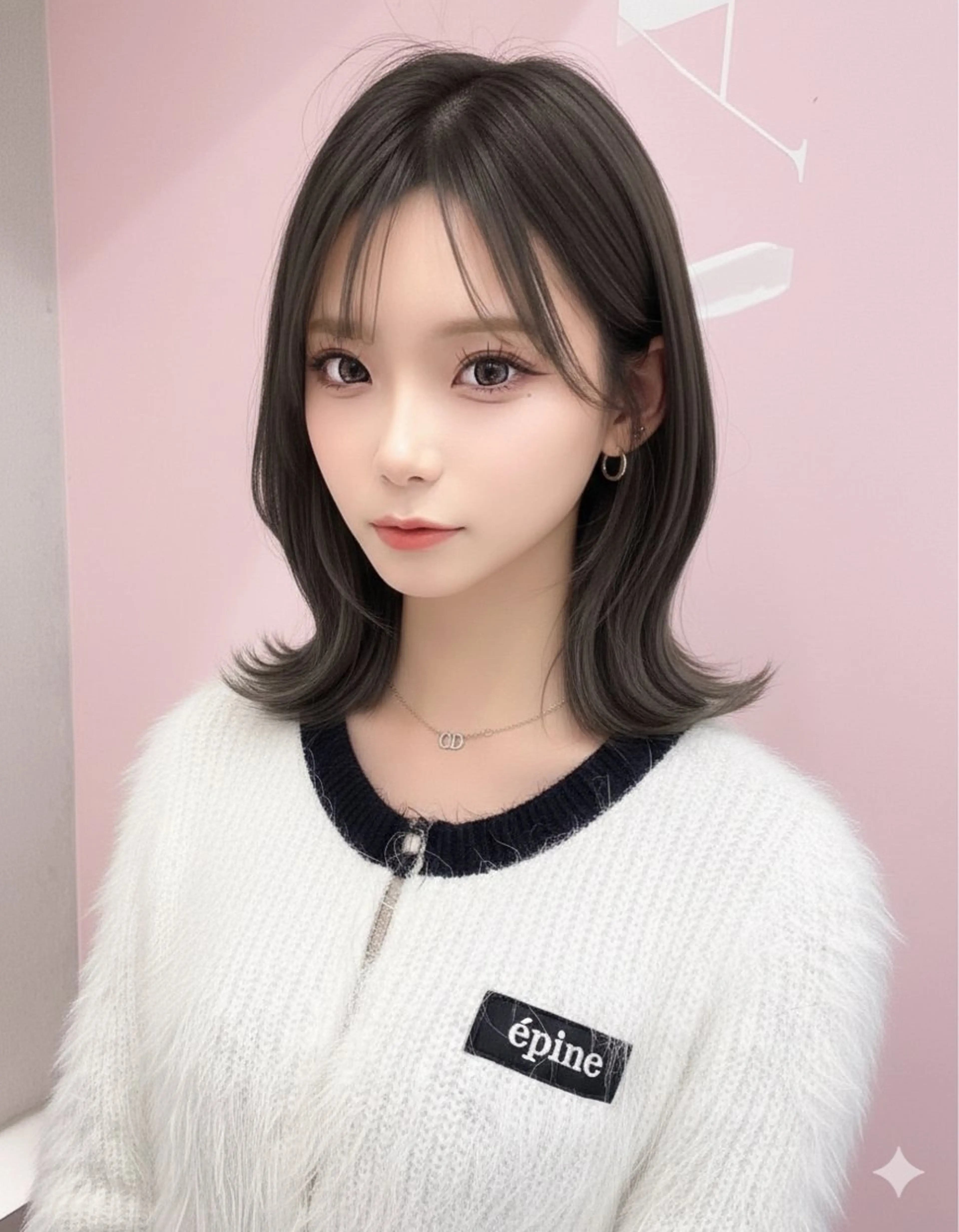 ミディアム カラー カット ヘアカラー トリートメント 韓国ヘア/髪質改善 TAKAHIROのヘアスタイル