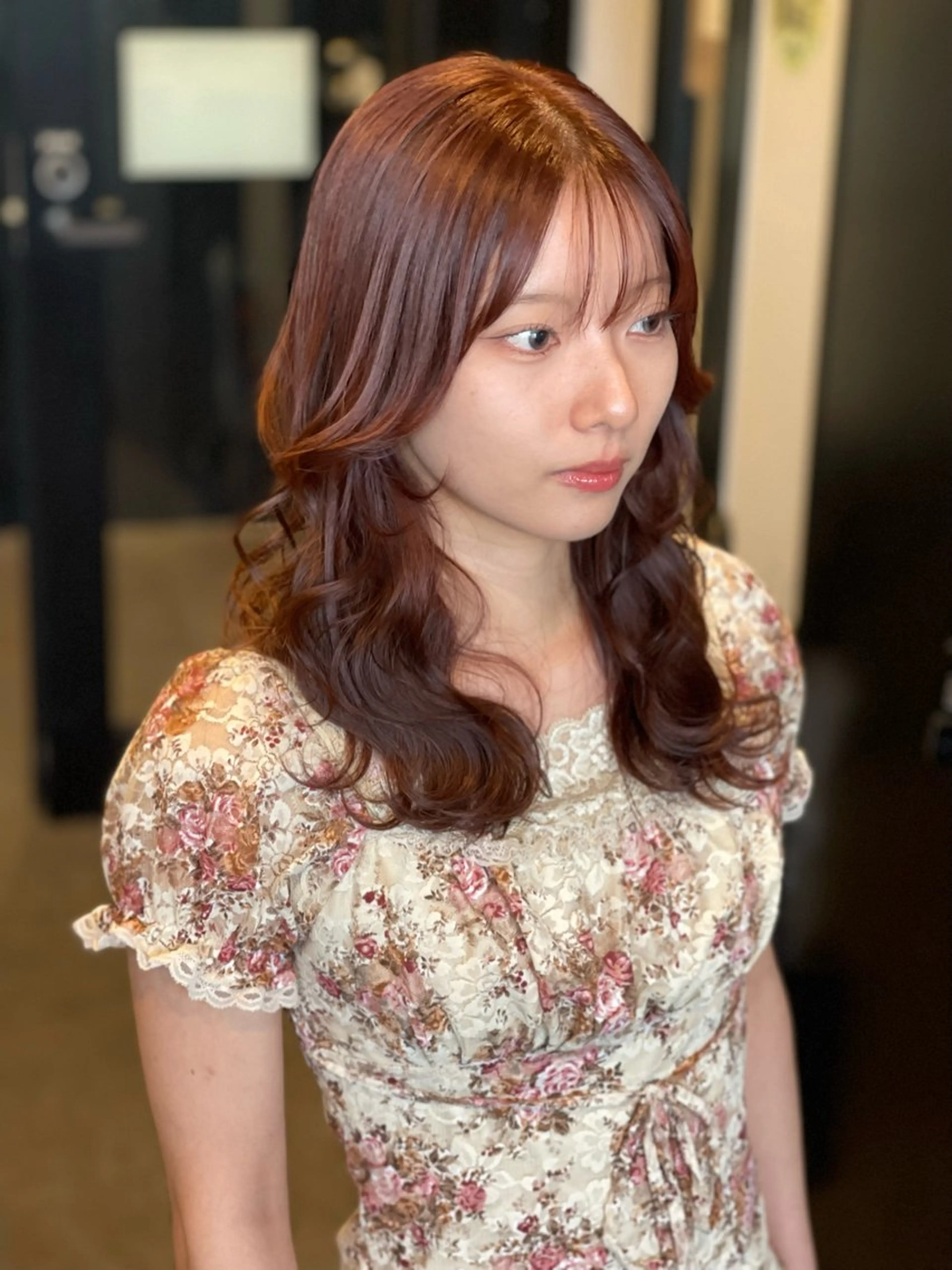 セミロング 𓇼 フジノケイ𓇼 艶髪ケアカラーのヘアスタイル