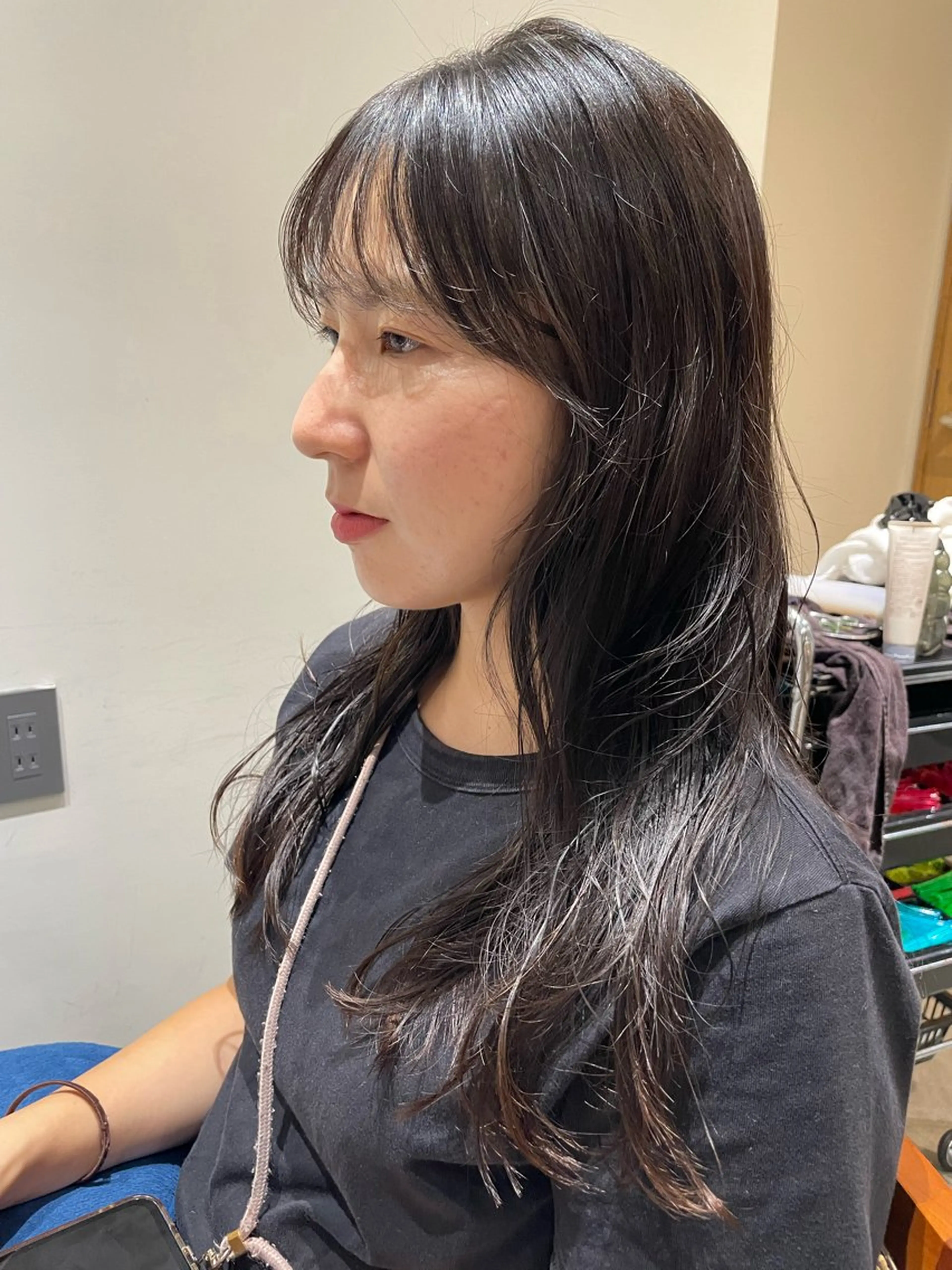 セミロング 大人ショート/鎌倉/ カット/edA.菫のヘアスタイル