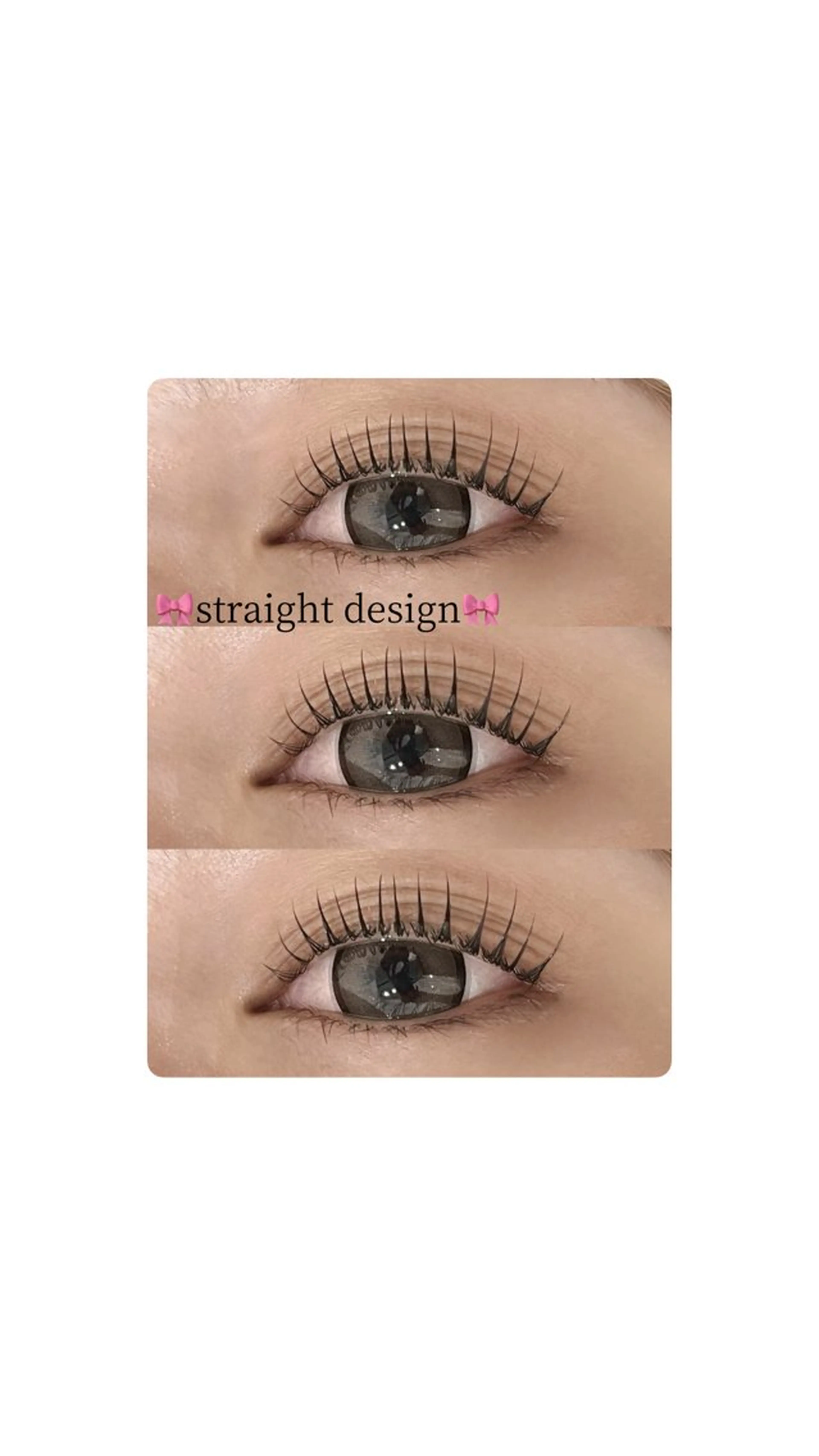 マツエク・マツパ マツパ Tia熊谷店🎀 美桜のマツエク・マツパデザイン