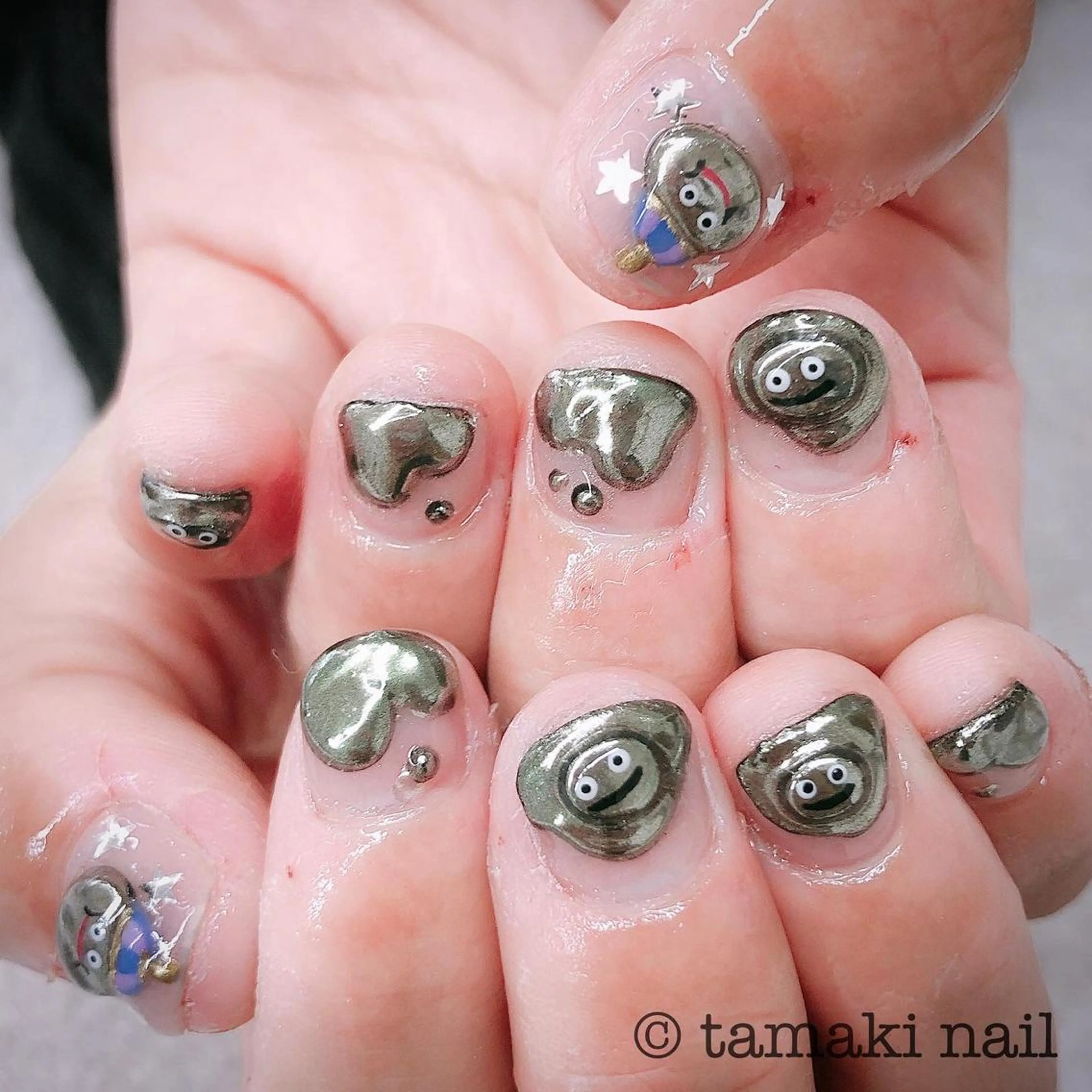 ネイル ミラーネイル ハンドネイル MAYME所属・MAYME TAMAKIのネイルデザイン