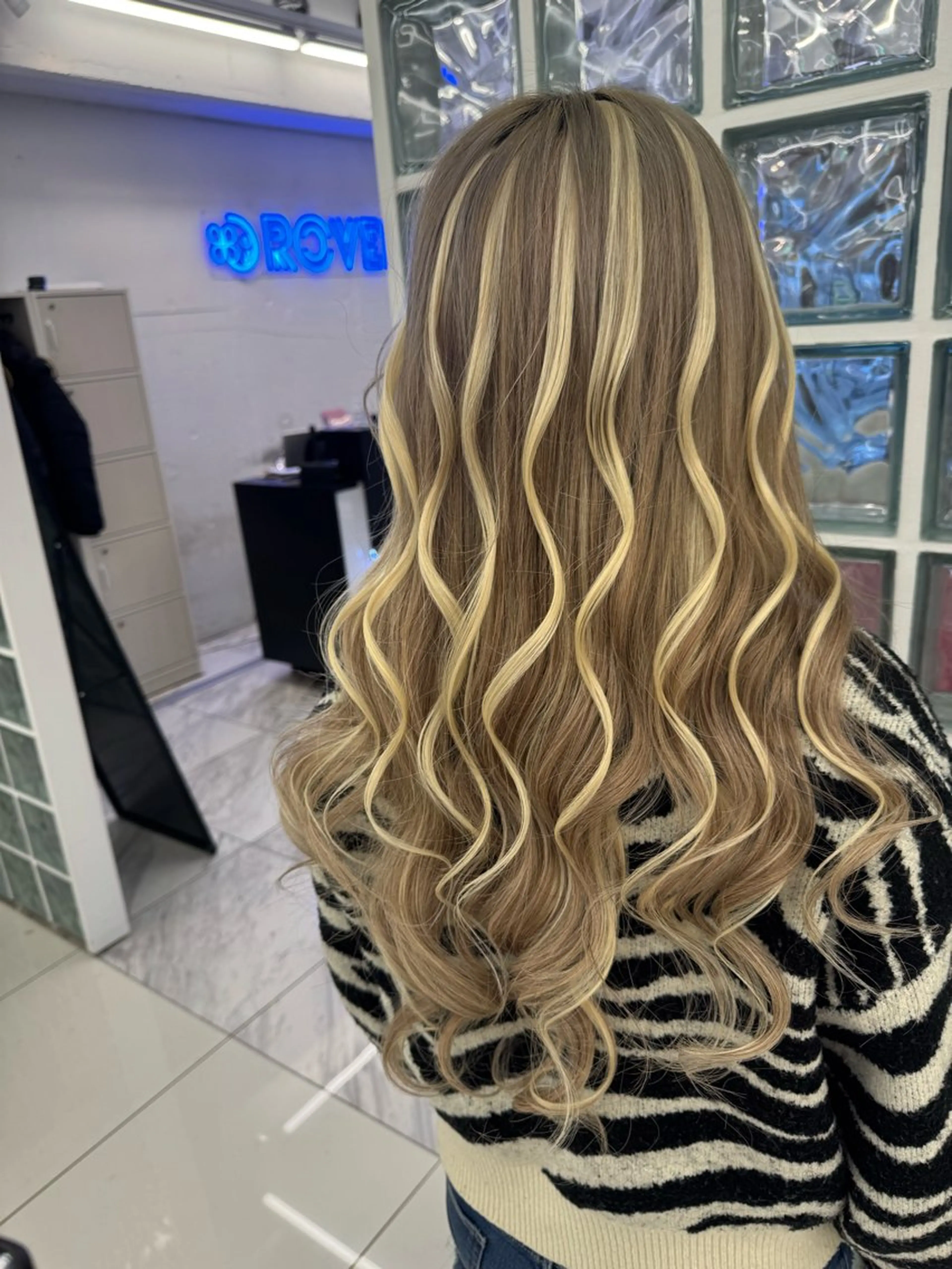 ロング 家田 竜のヘアスタイル