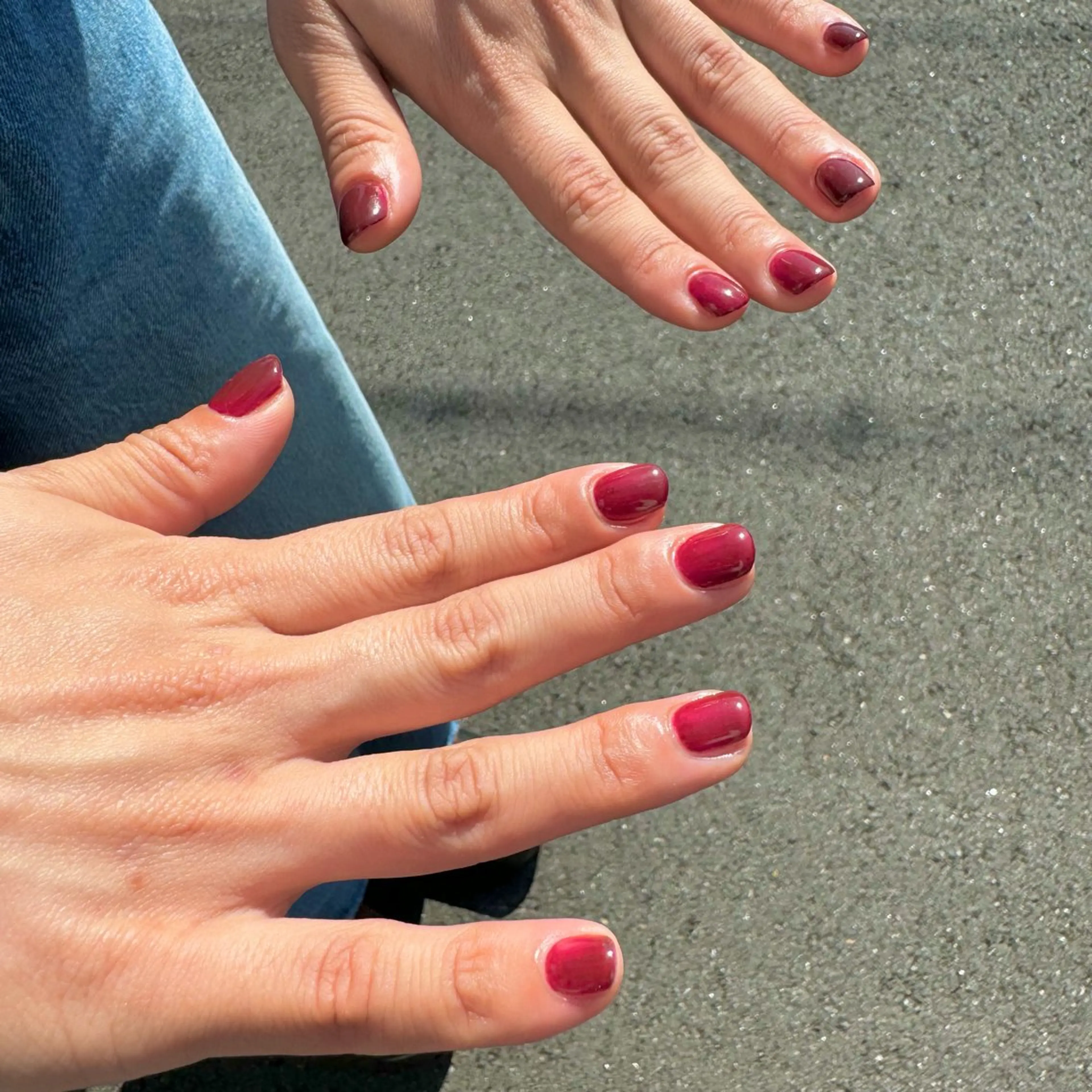 ネイル ボルドー Nail Sant Esperanza by SALON DE やす所属・Sant Esperanzaのネイルデザイン