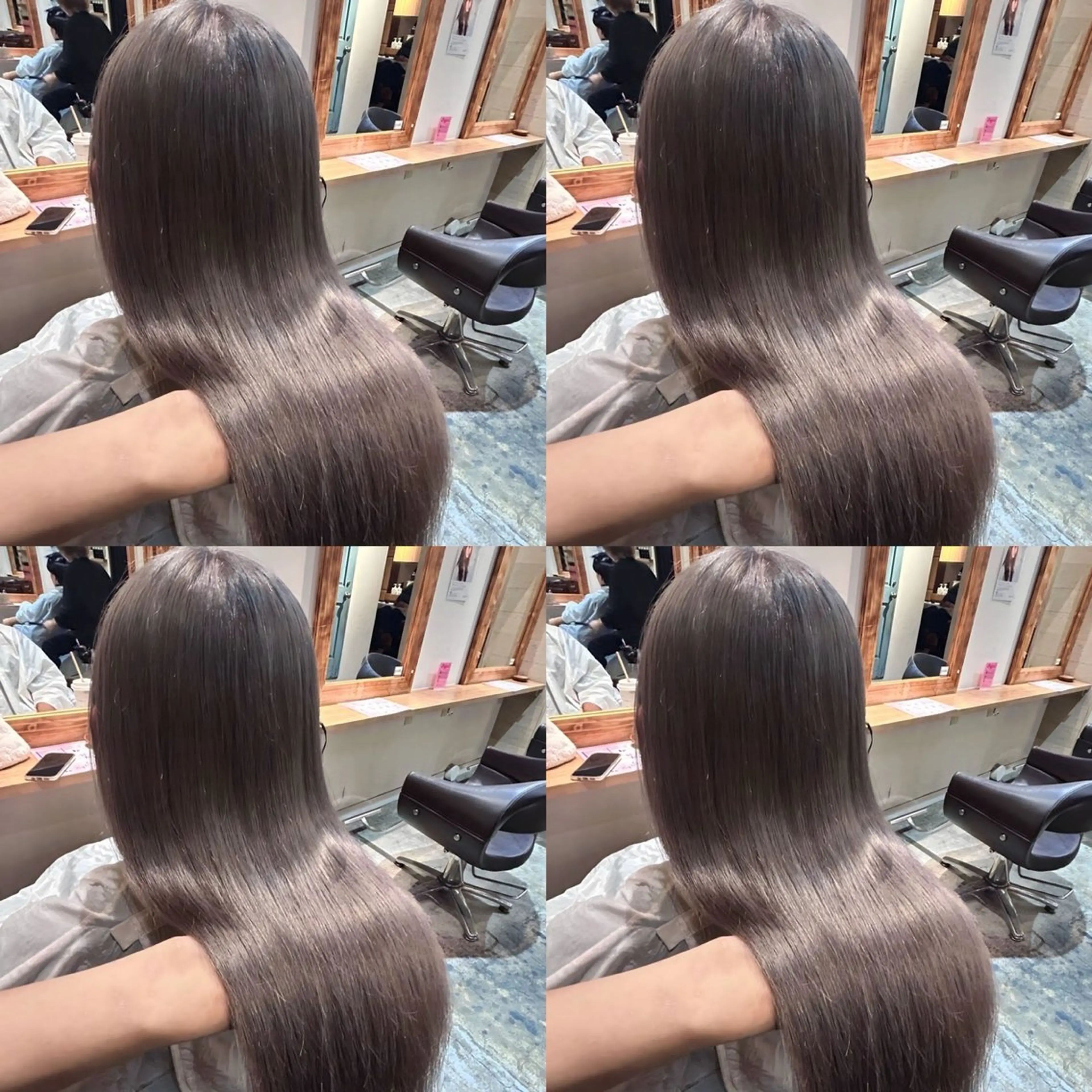 セミロング カラー 透明感×韓国ヘア 🇰🇷きららのヘアスタイル