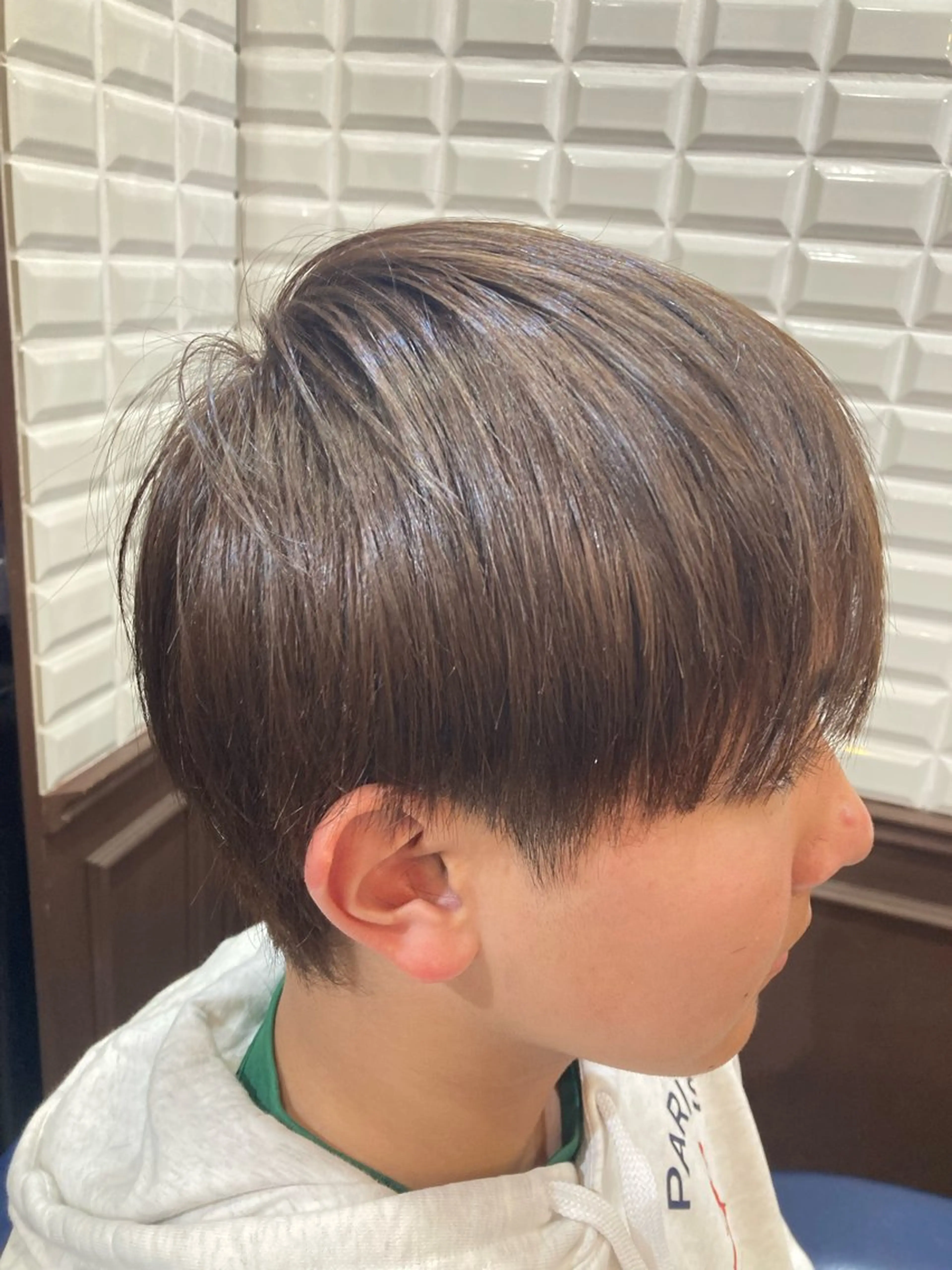 ショート メンズ メンズ韓国風 メンズメッシュ メンズパーマ ツーブロック 刈り上げ カット ヘアカラー トリートメント ルピナス中田店長 山口大地のヘアスタイル