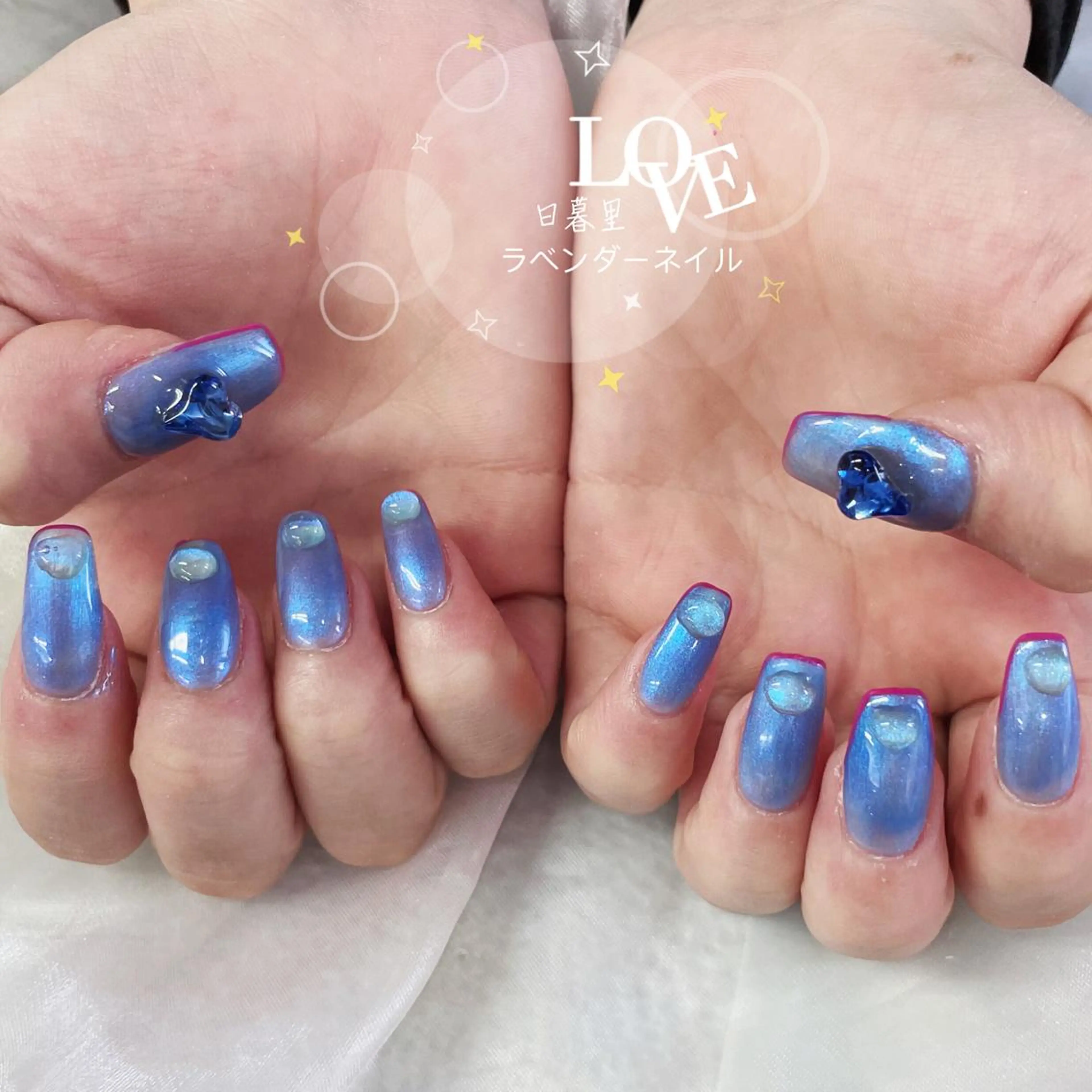 ネイル ラベンダー💖日暮里 ルル💖ネイルのネイルデザイン