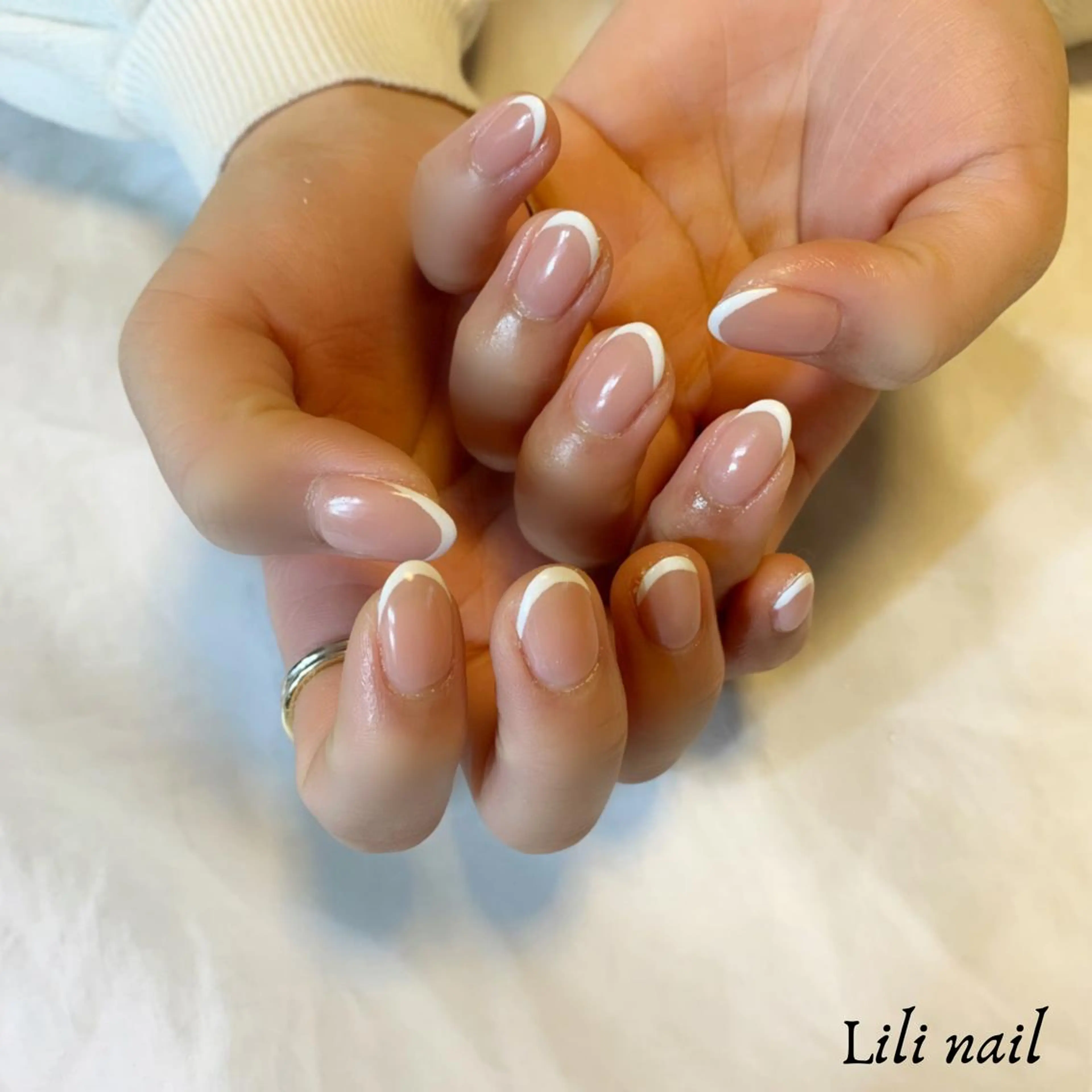 ネイル フレンチネイル Lili beauty salon所属・Lilibeauty salonのネイルデザイン