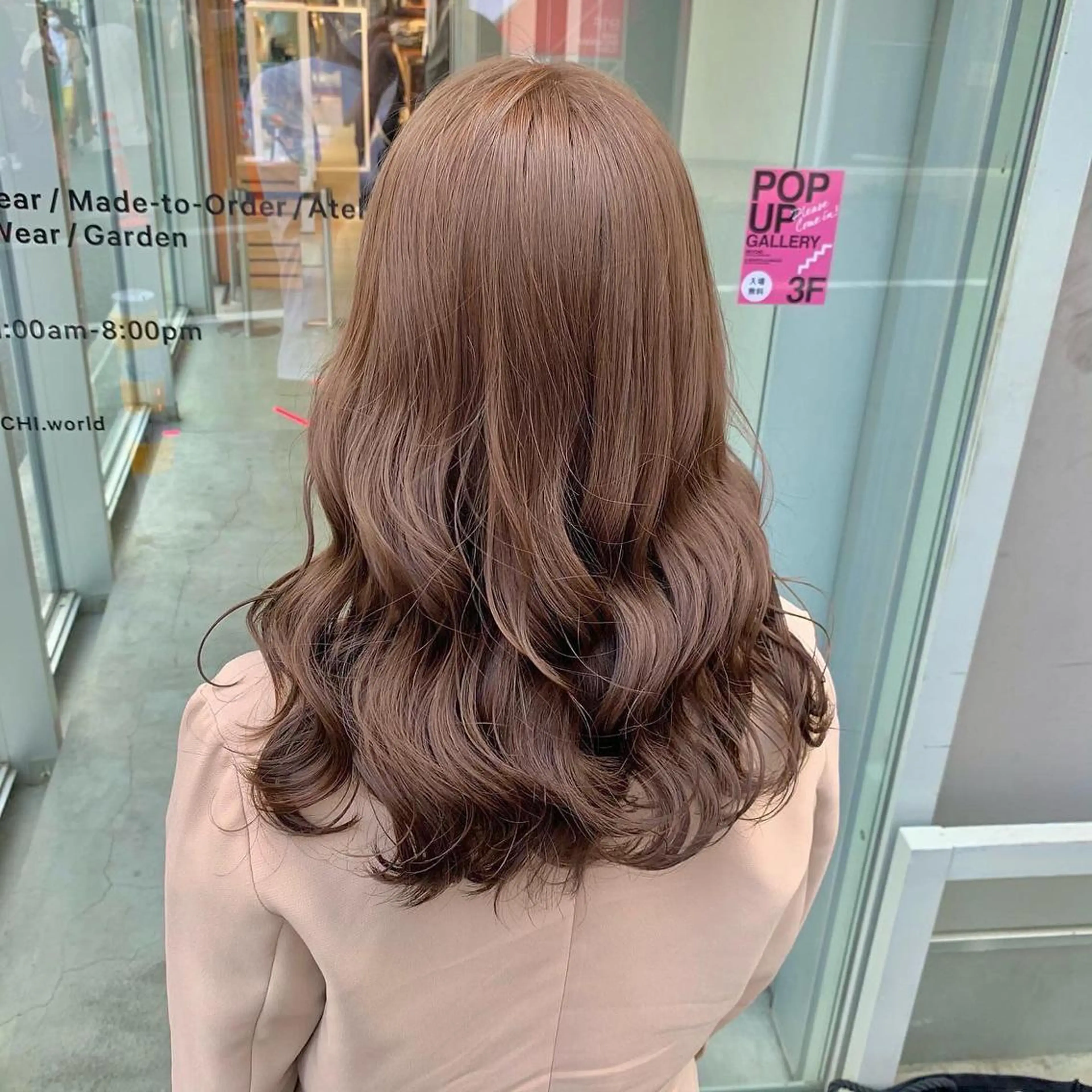 ロング 愛結 暖色カラー🎀🩰のヘアスタイル