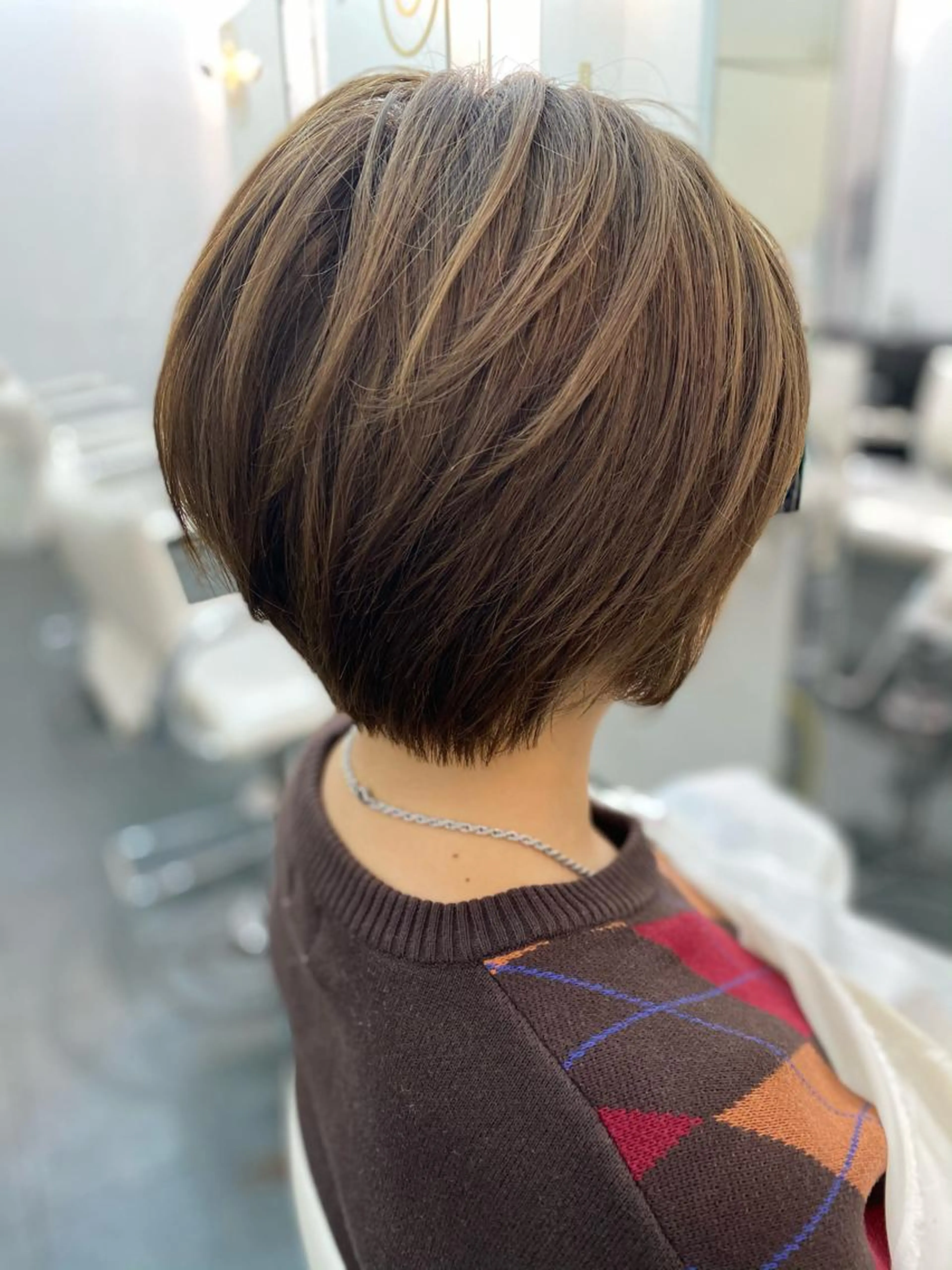 【営業中】レディースカット+髪質改善カラー（全体染め）の写真