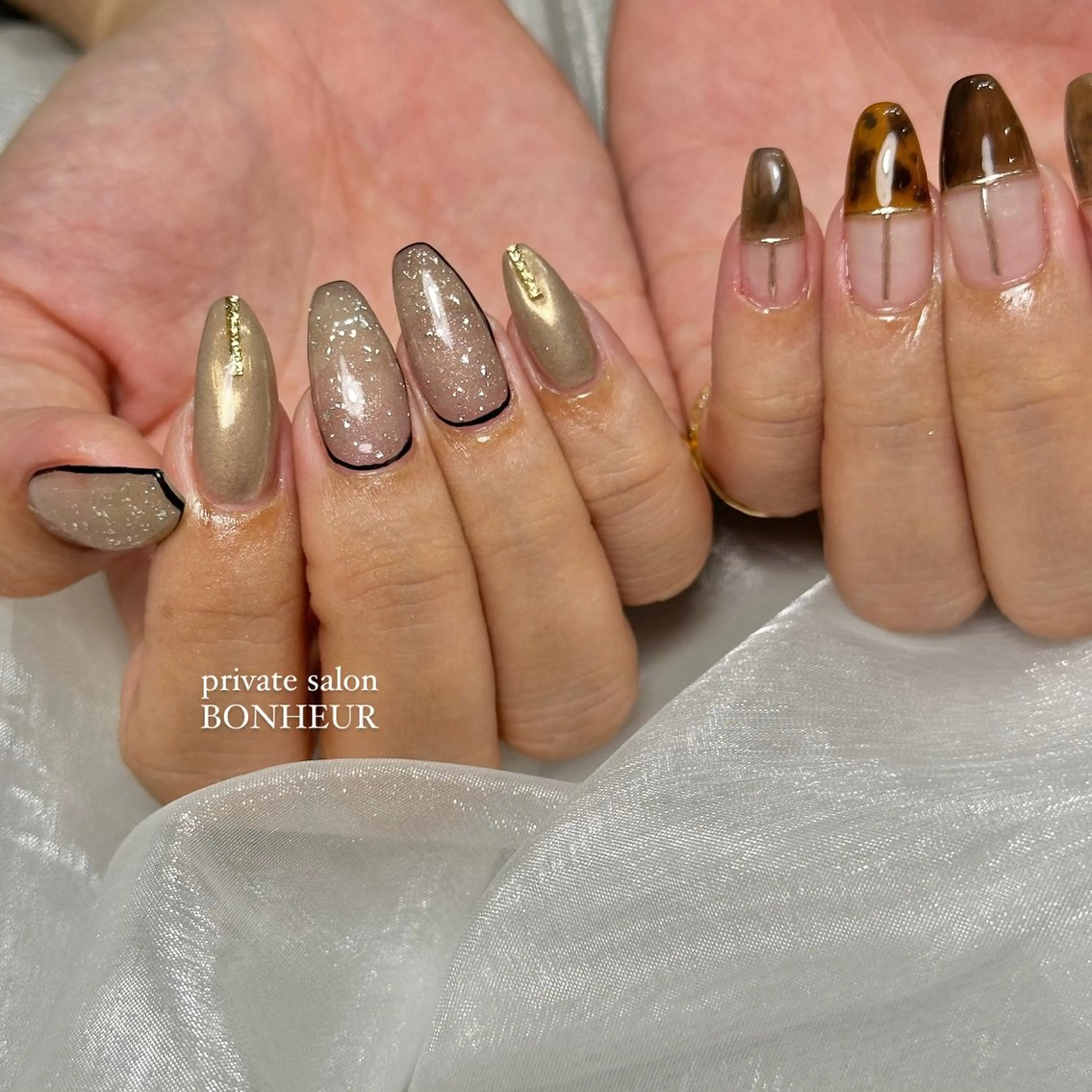 ネイル ハンドネイル BONHEUR Annaのネイルデザイン