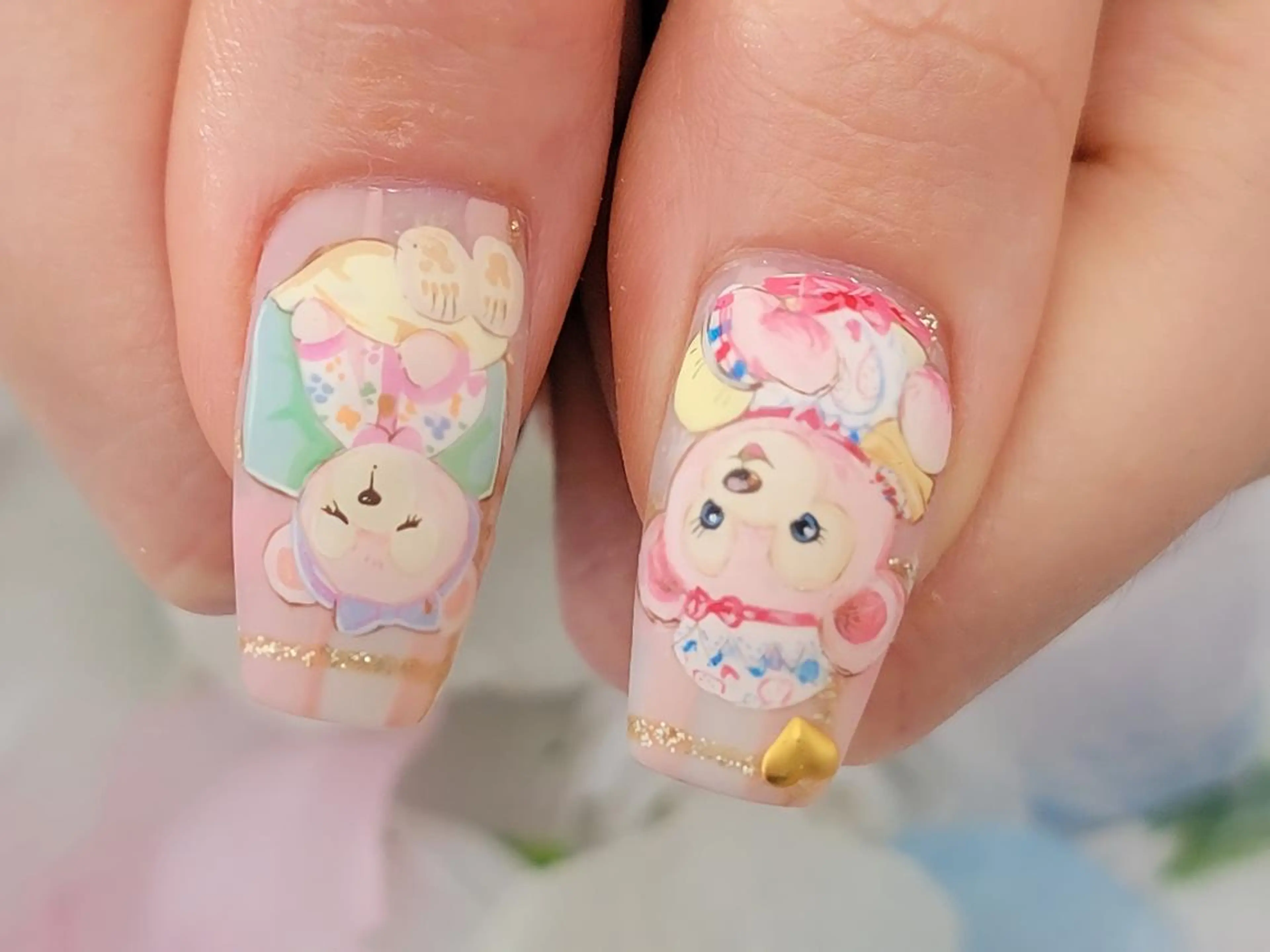 ネイル アートネイル ジェルネイル おで@ oderi_nailのネイルデザイン