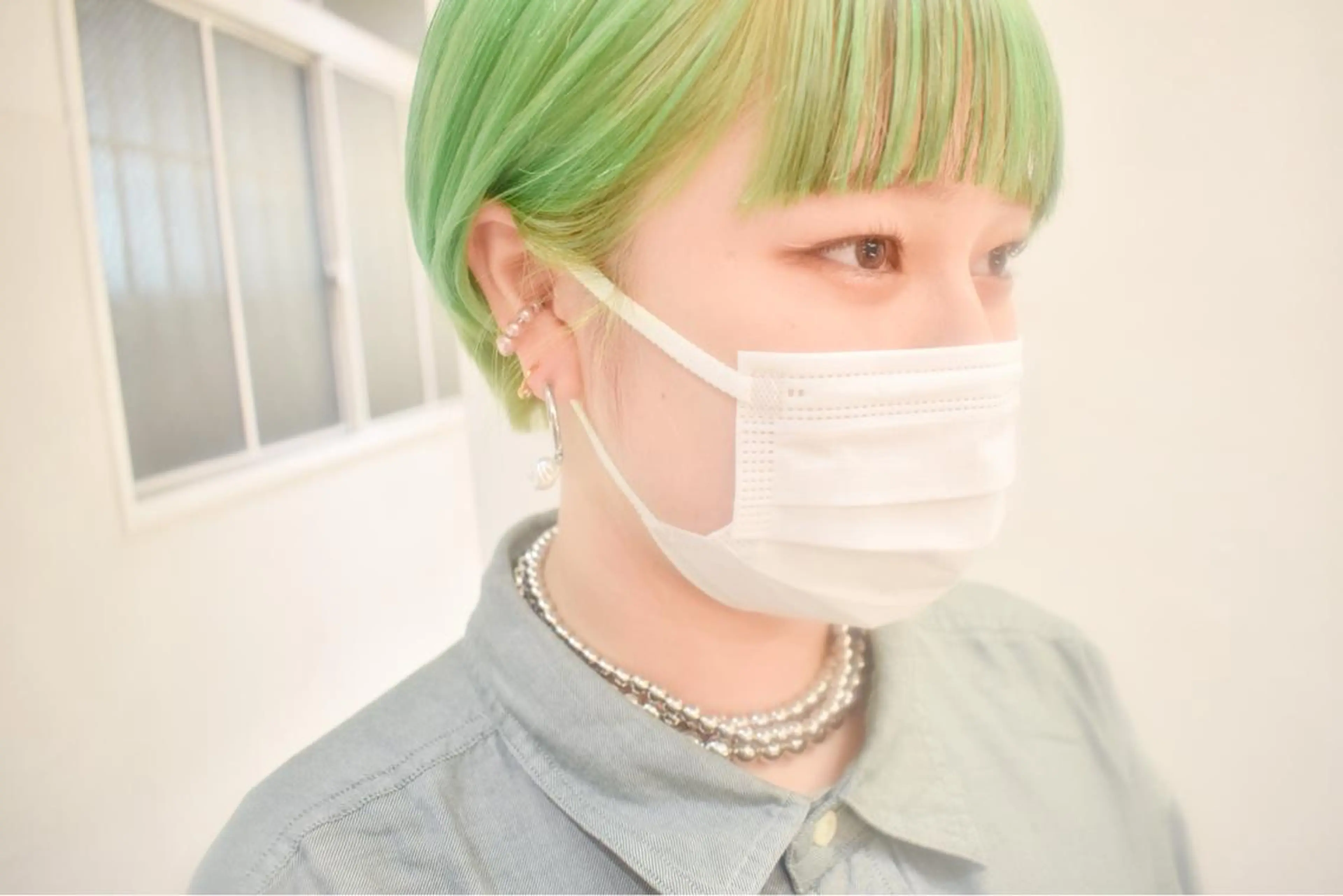 ショート カラー てんま さやかのヘアスタイル