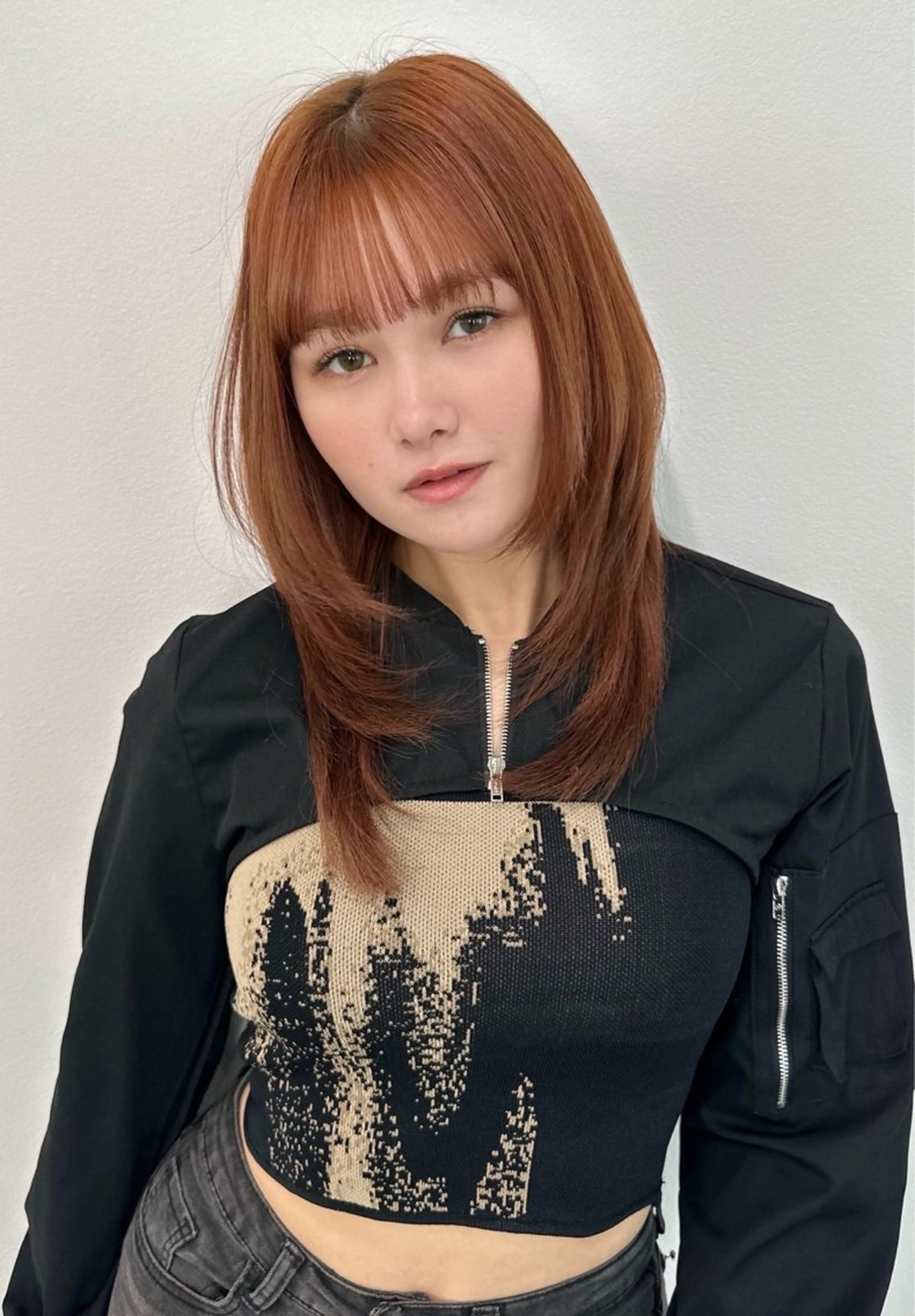 ミディアム “似合わスタイル” lemiie ハナのヘアスタイル