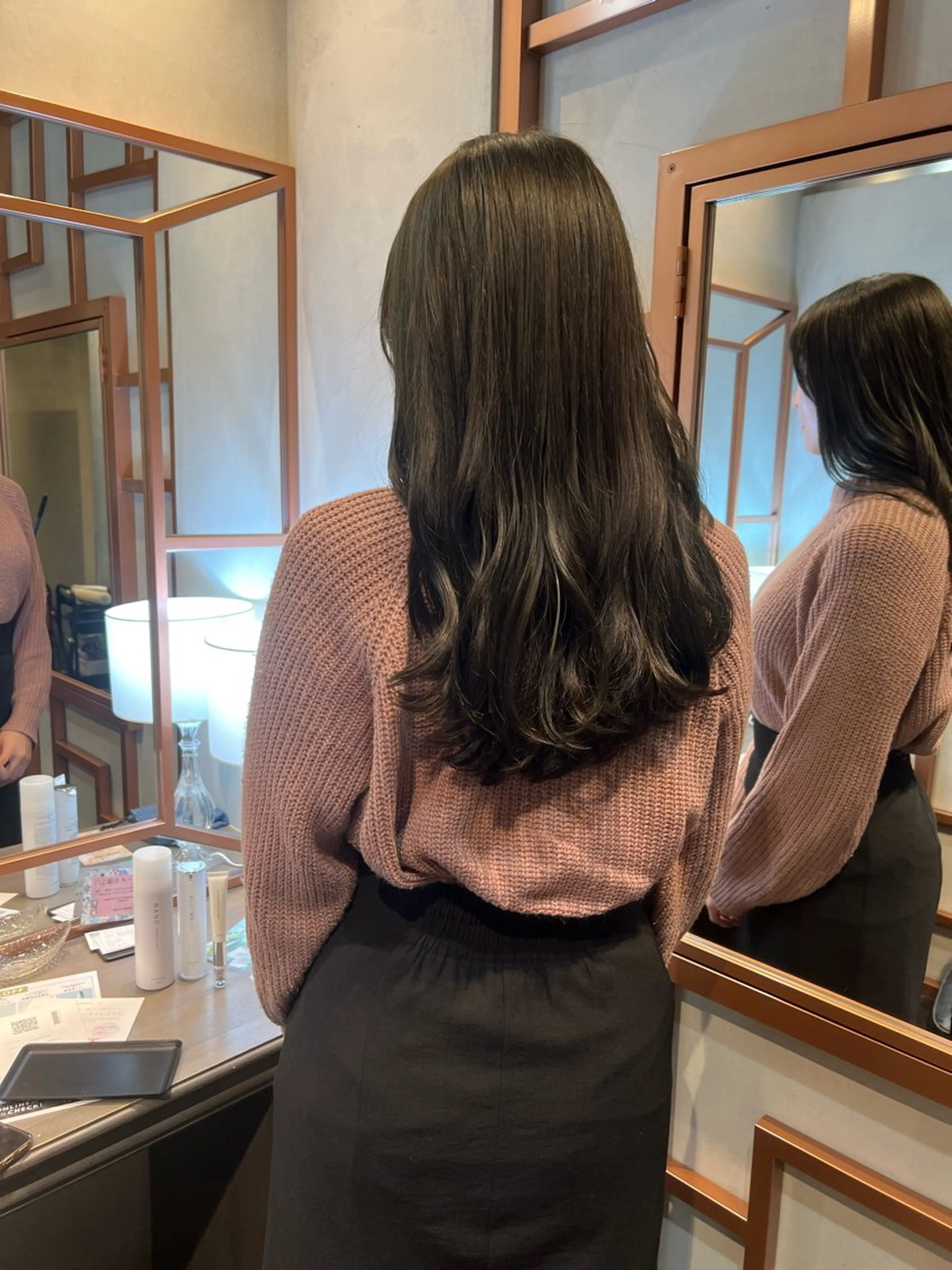 ロング ヘアカラー Aya/四条烏丸/ インナーカラーのヘアスタイル