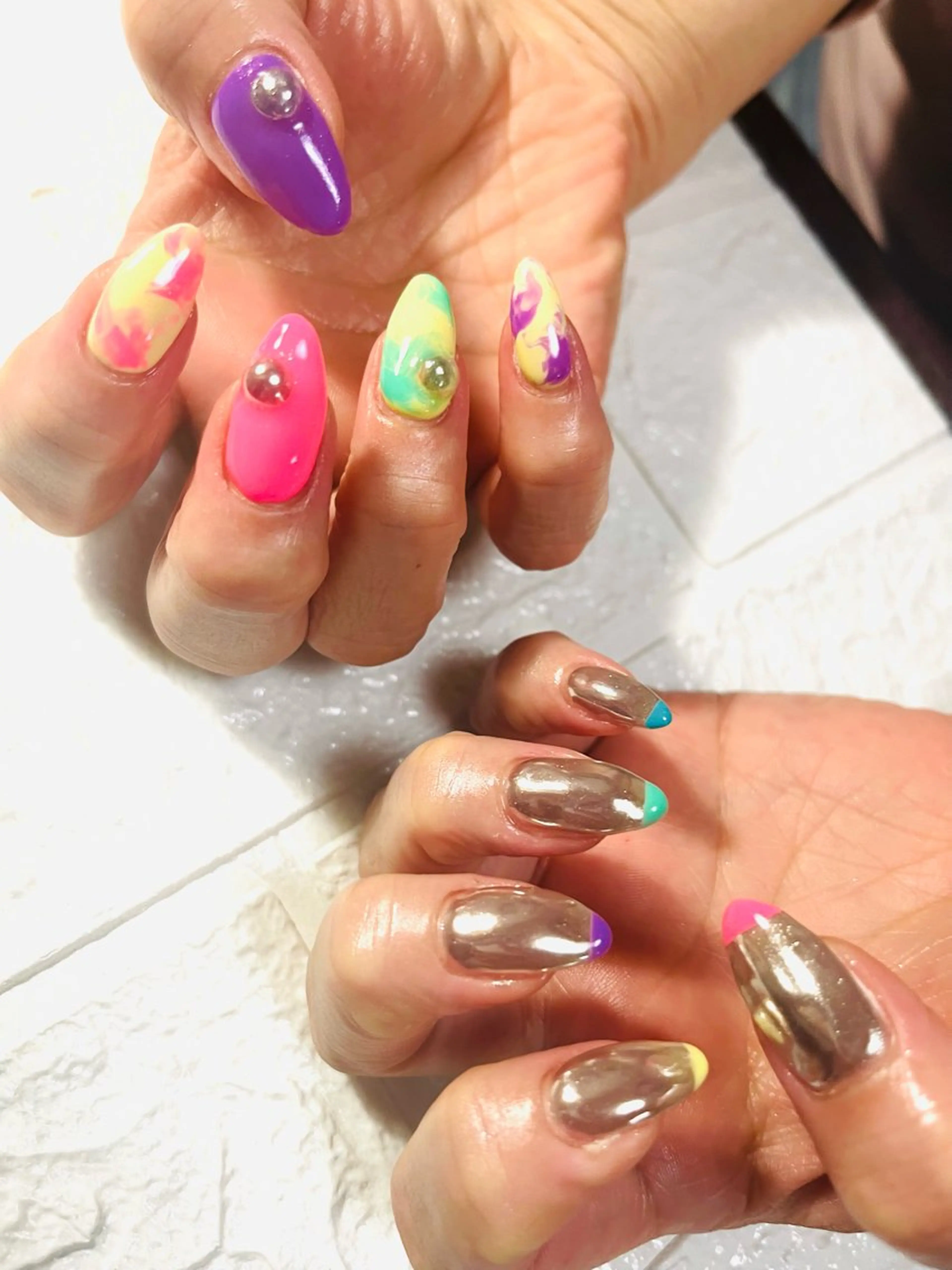 ネイル ハンドネイル ハンドケア 安藤 Charlotteのネイルデザイン