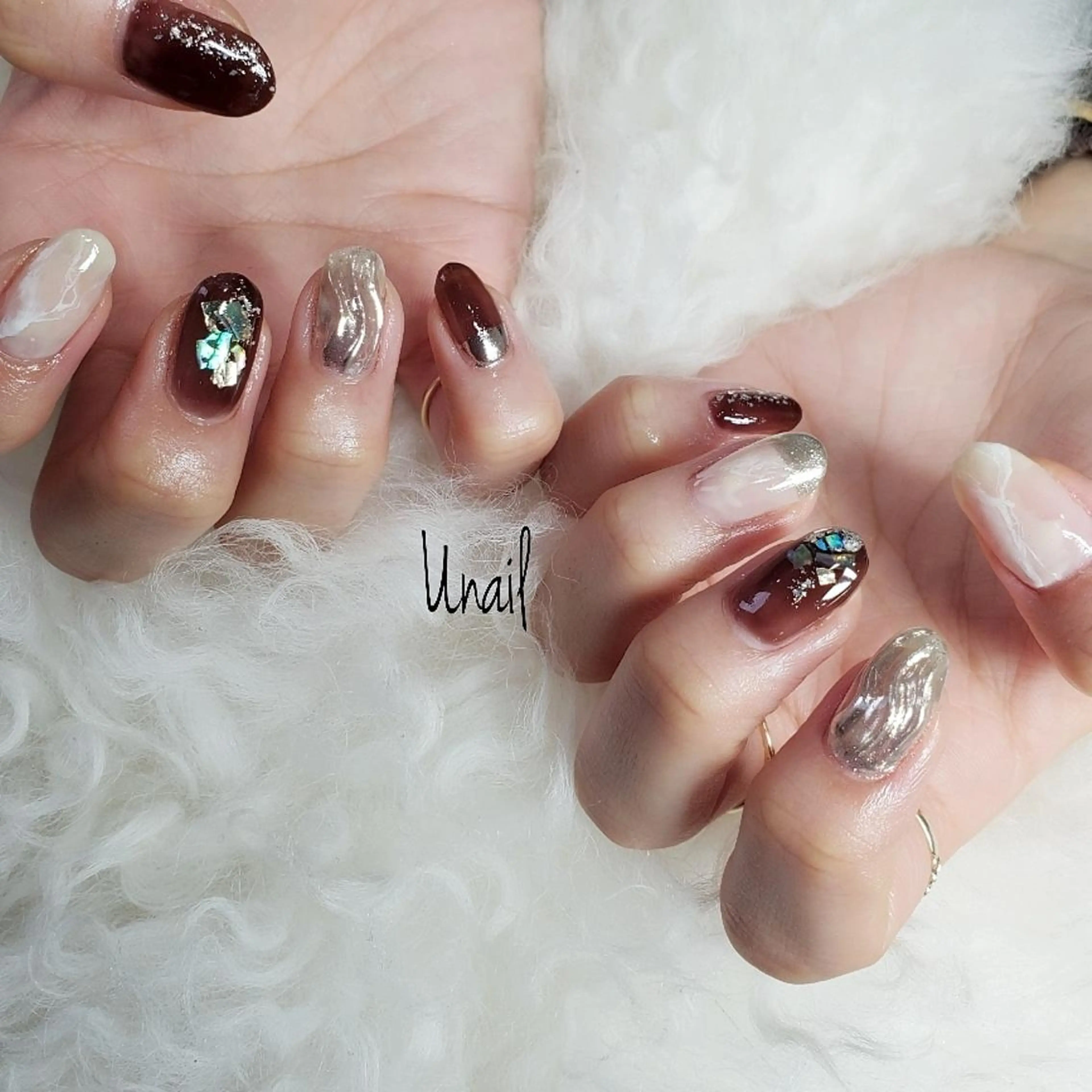 ネイル U nail所属・高橋 千恵のネイルデザイン