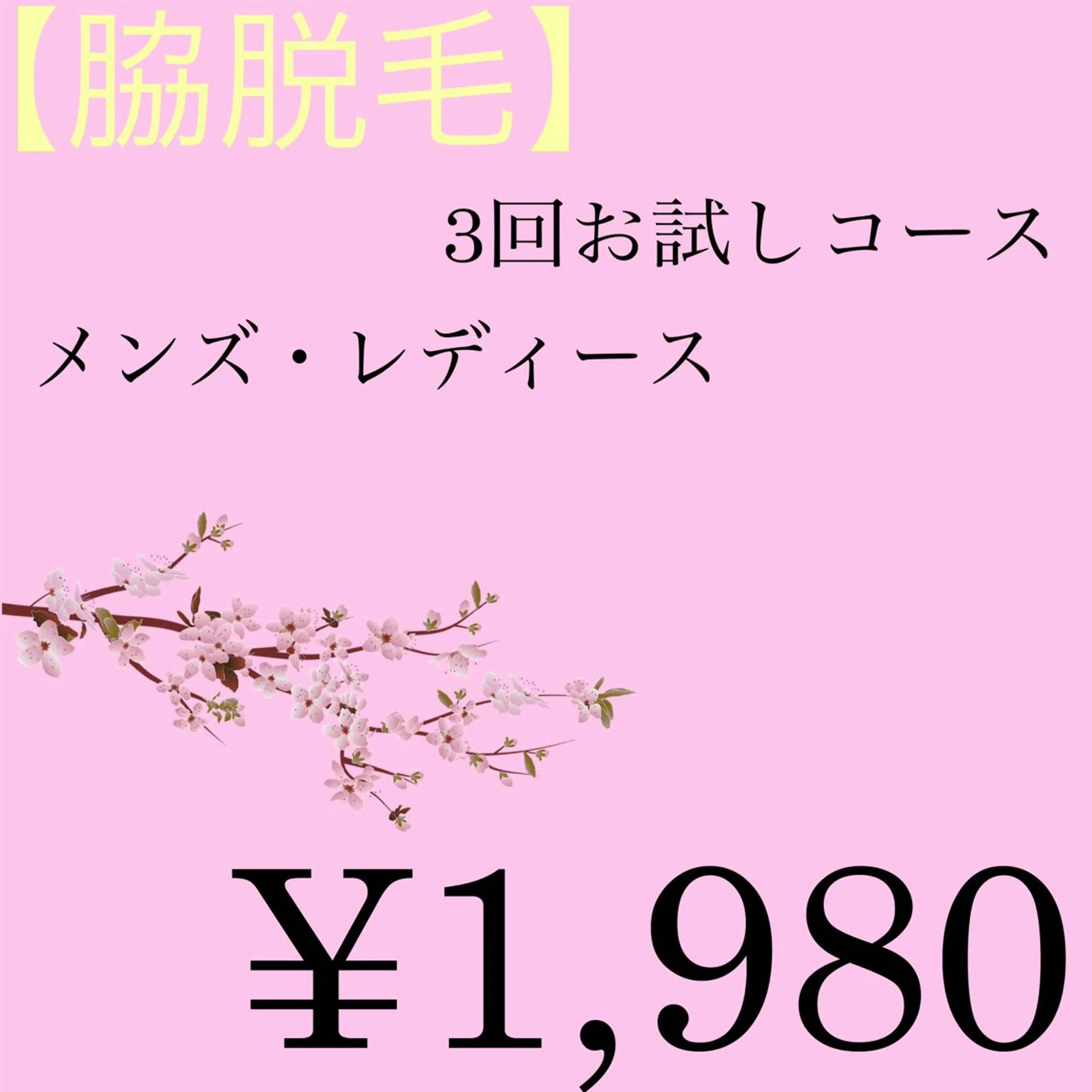 脱毛 プライベート脱毛 Jr久宝寺のエステ・リラクイメージ