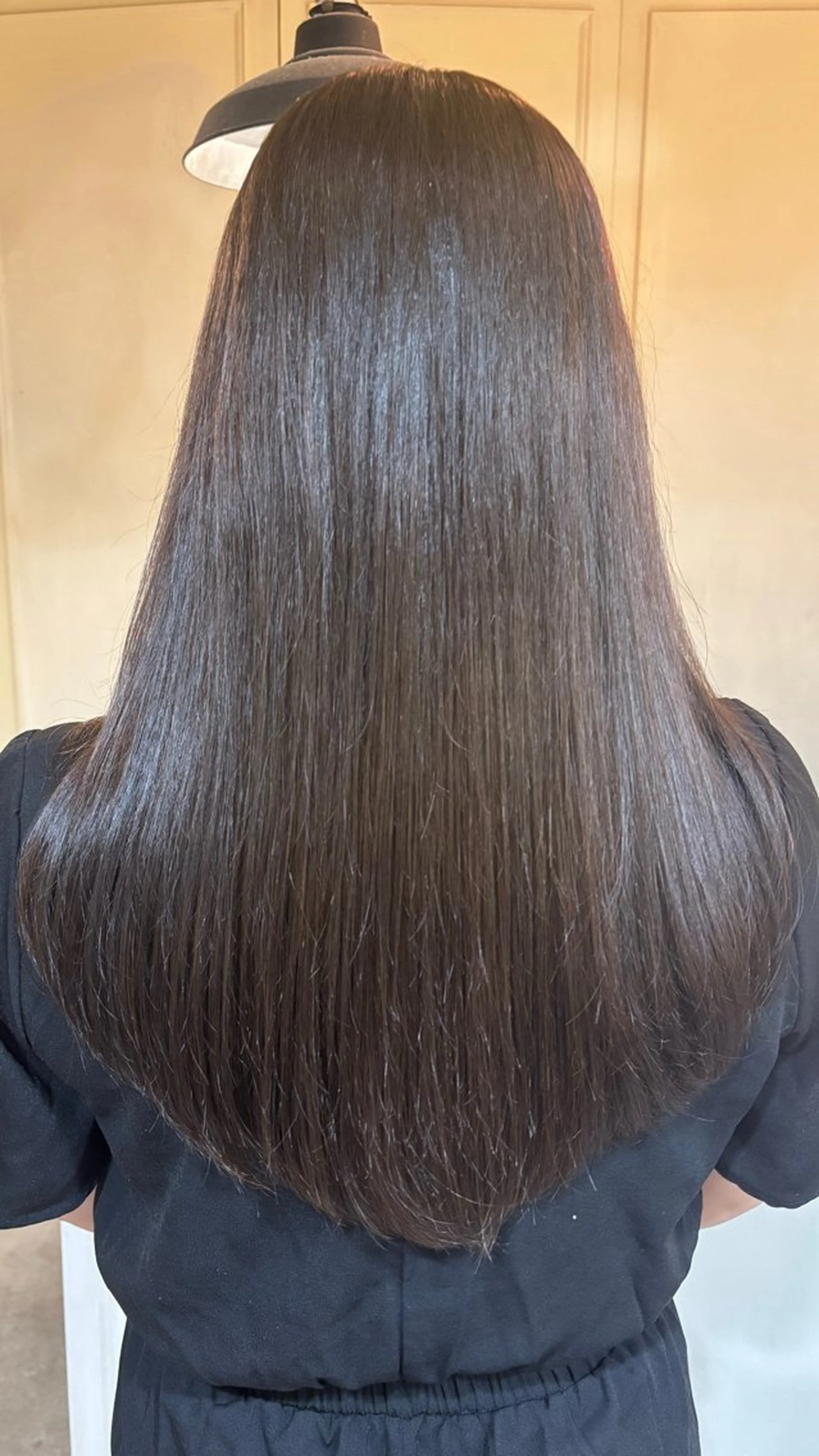 セミロング ヘアカラー トリートメント 《ro-ro》 みゆのヘアスタイル