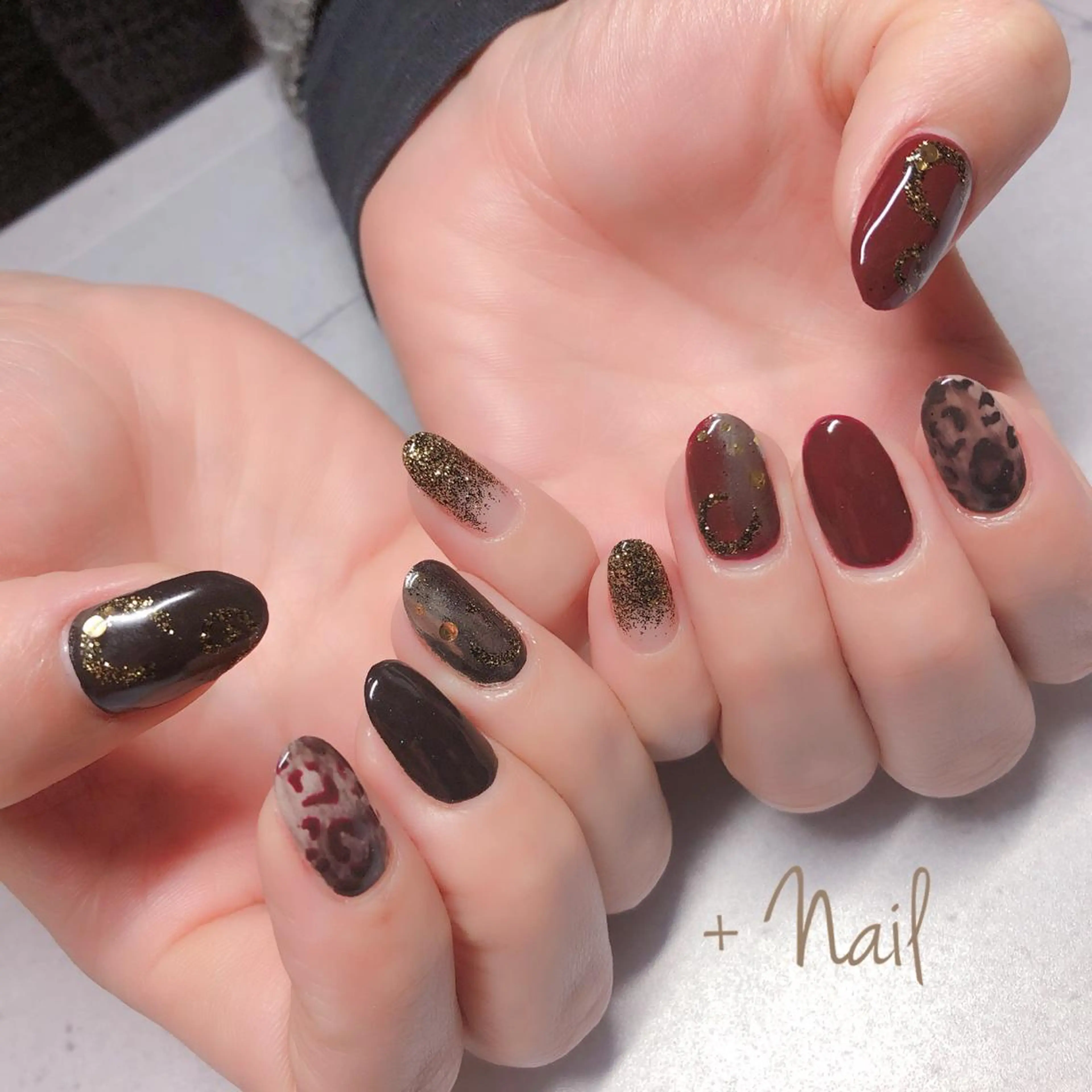 ネイル Aim* 深爪・自爪育成専門店のネイルデザイン