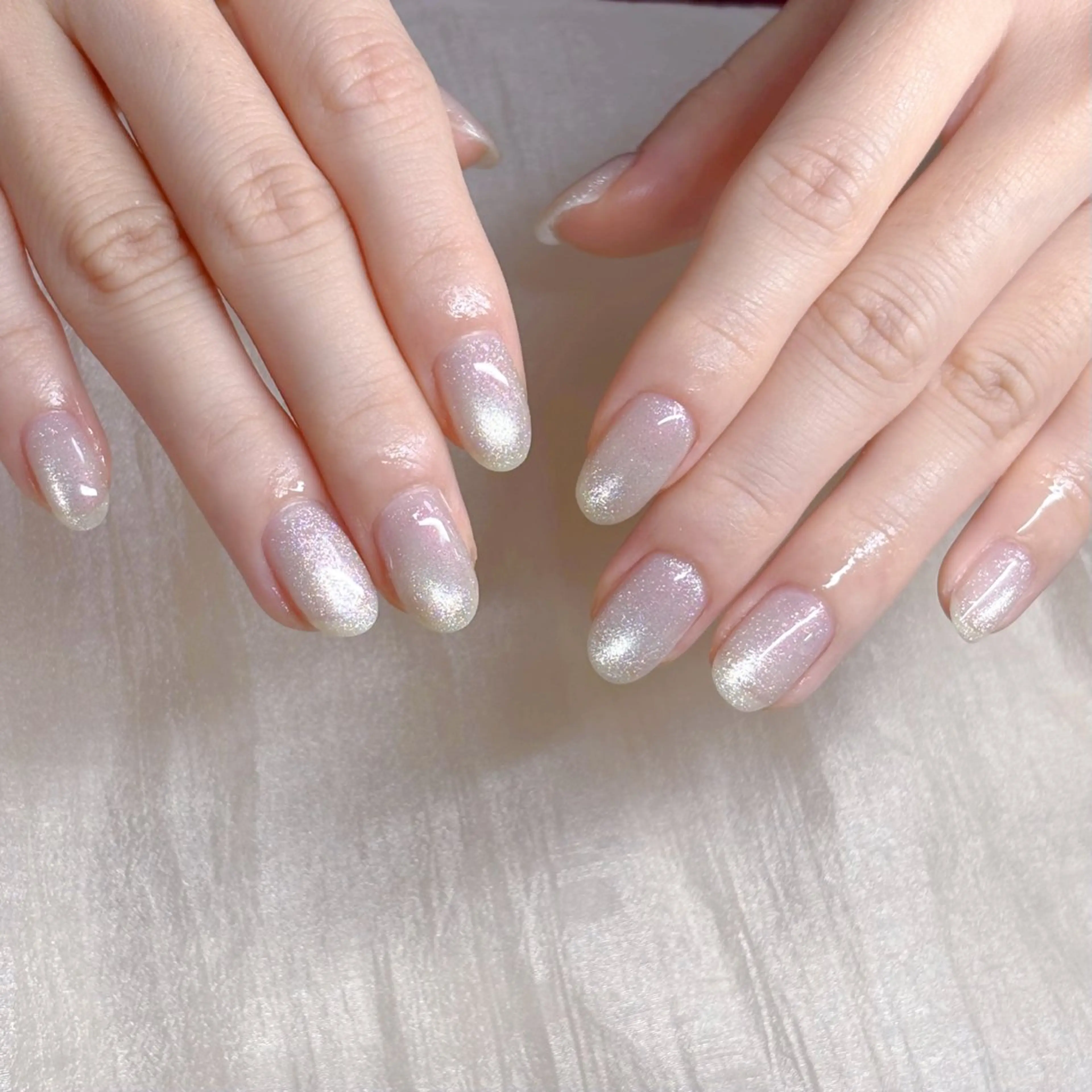 ネイル マグネットネイル マグネットワンカラー ワンカラーネイル ハンドネイル Ti miのネイルデザイン