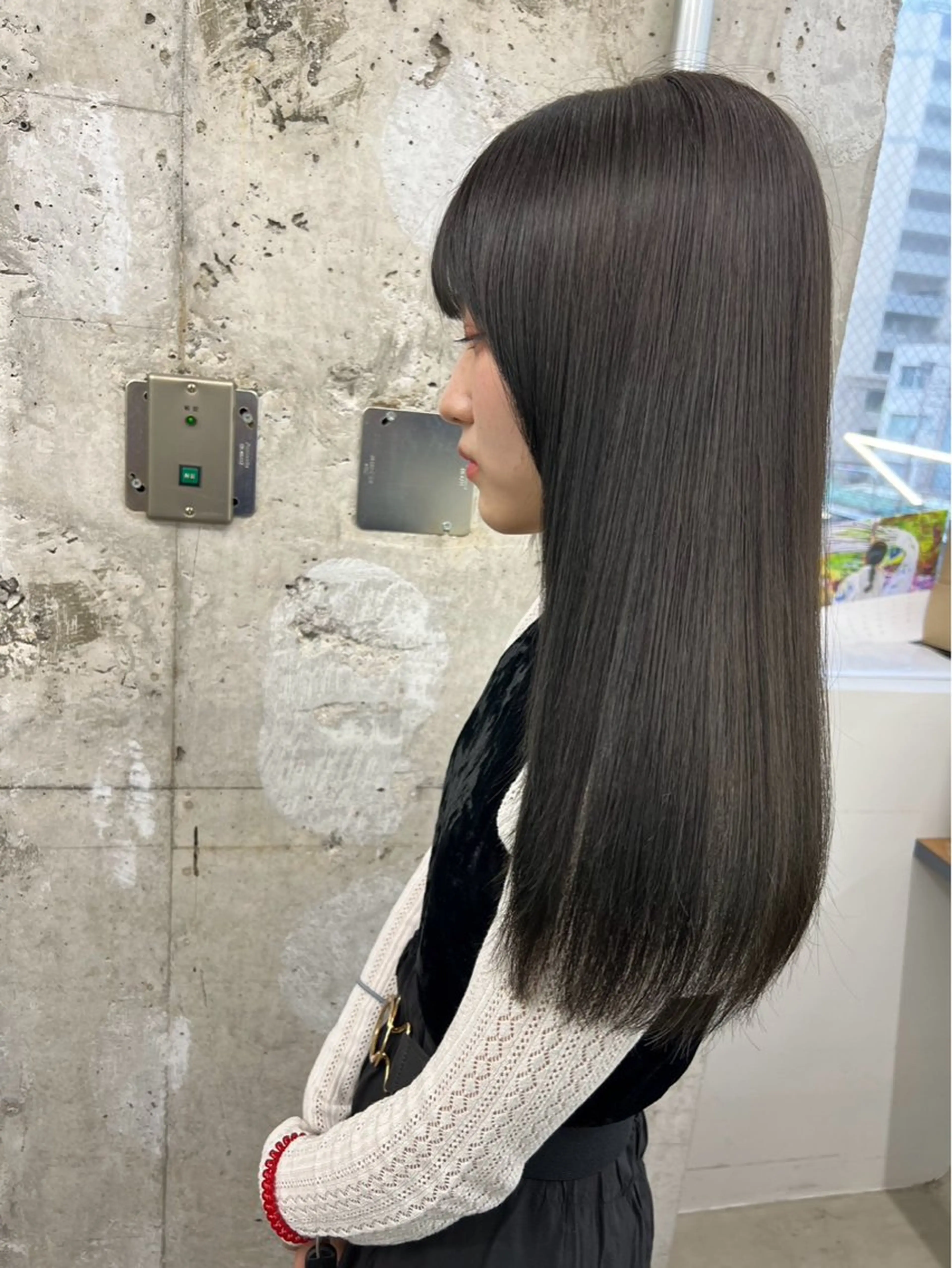 ☘️カット＋カラー＋超音波TOKIOトリートメント（3行程）🪴の写真