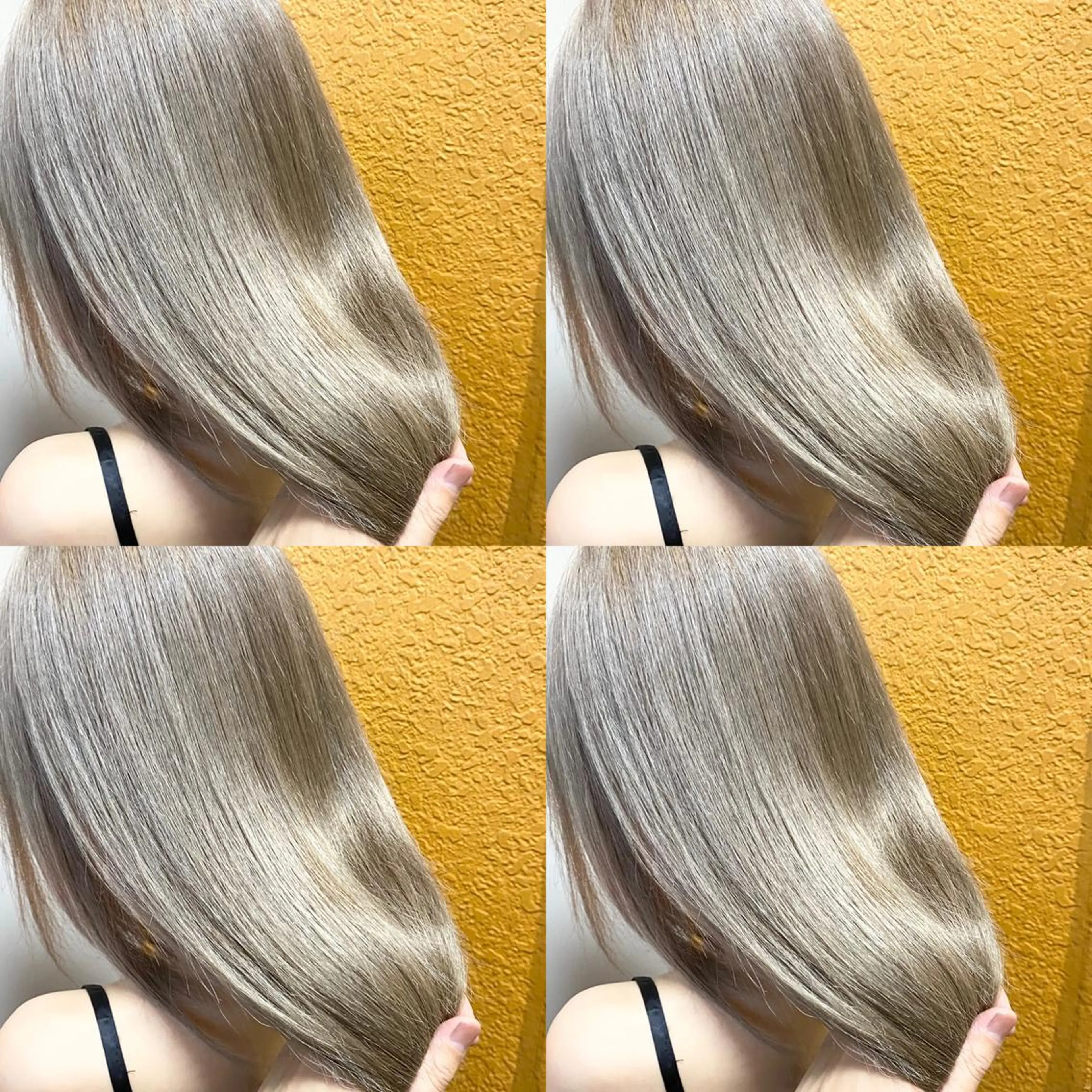 ロング カラー アッシュ ベージュカラー ハイライトカラー ハイトーンカラー イルミナカラー カット ヘアカラー パーマ ご予約 宜しくお願いします！のヘアスタイル