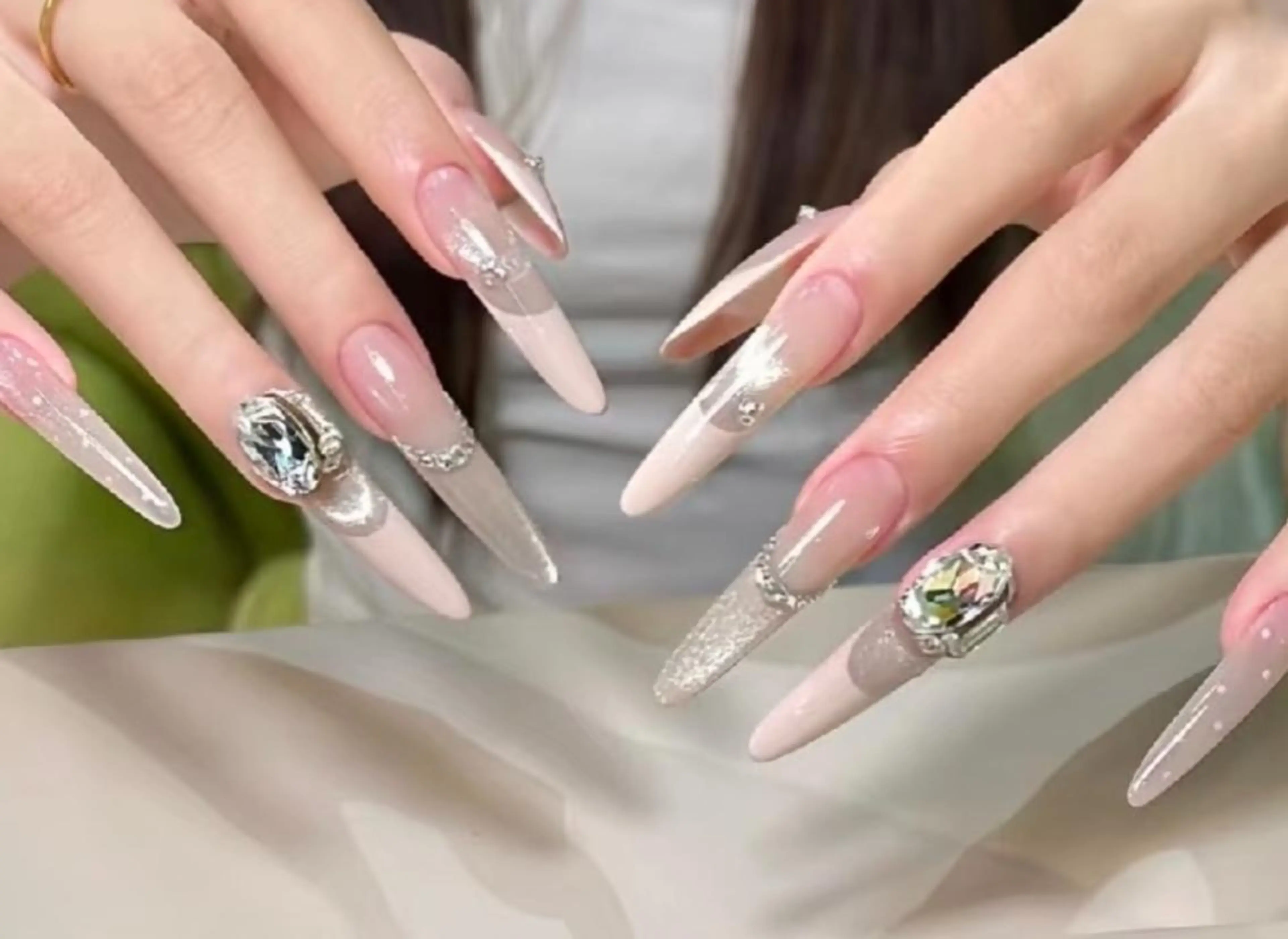 ネイル ハンドネイル By moonネイル 🌷ワンホン/韓国風のネイルデザイン