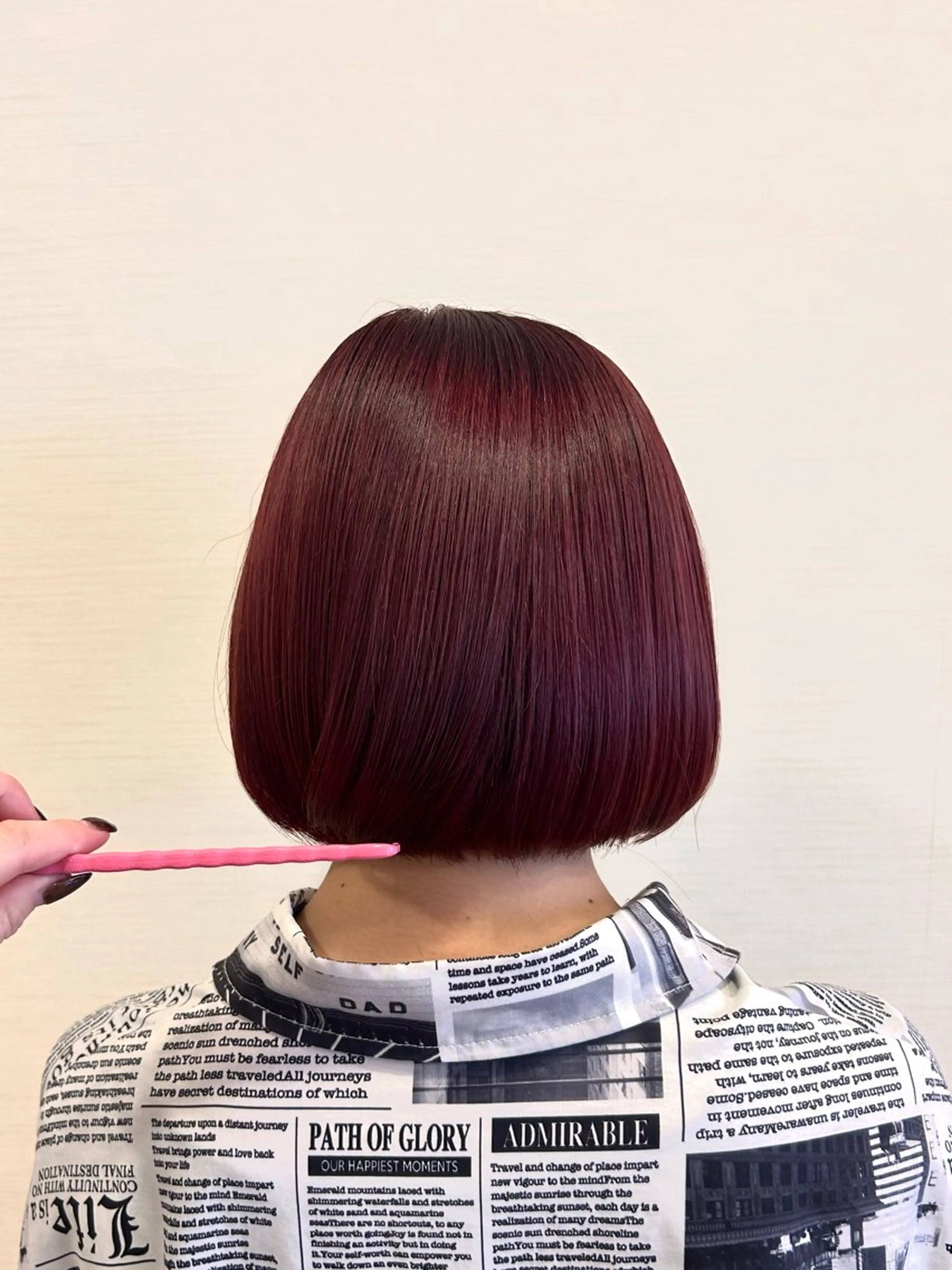 ショート カラー カット ヘアカラー ミ ユのヘアスタイル