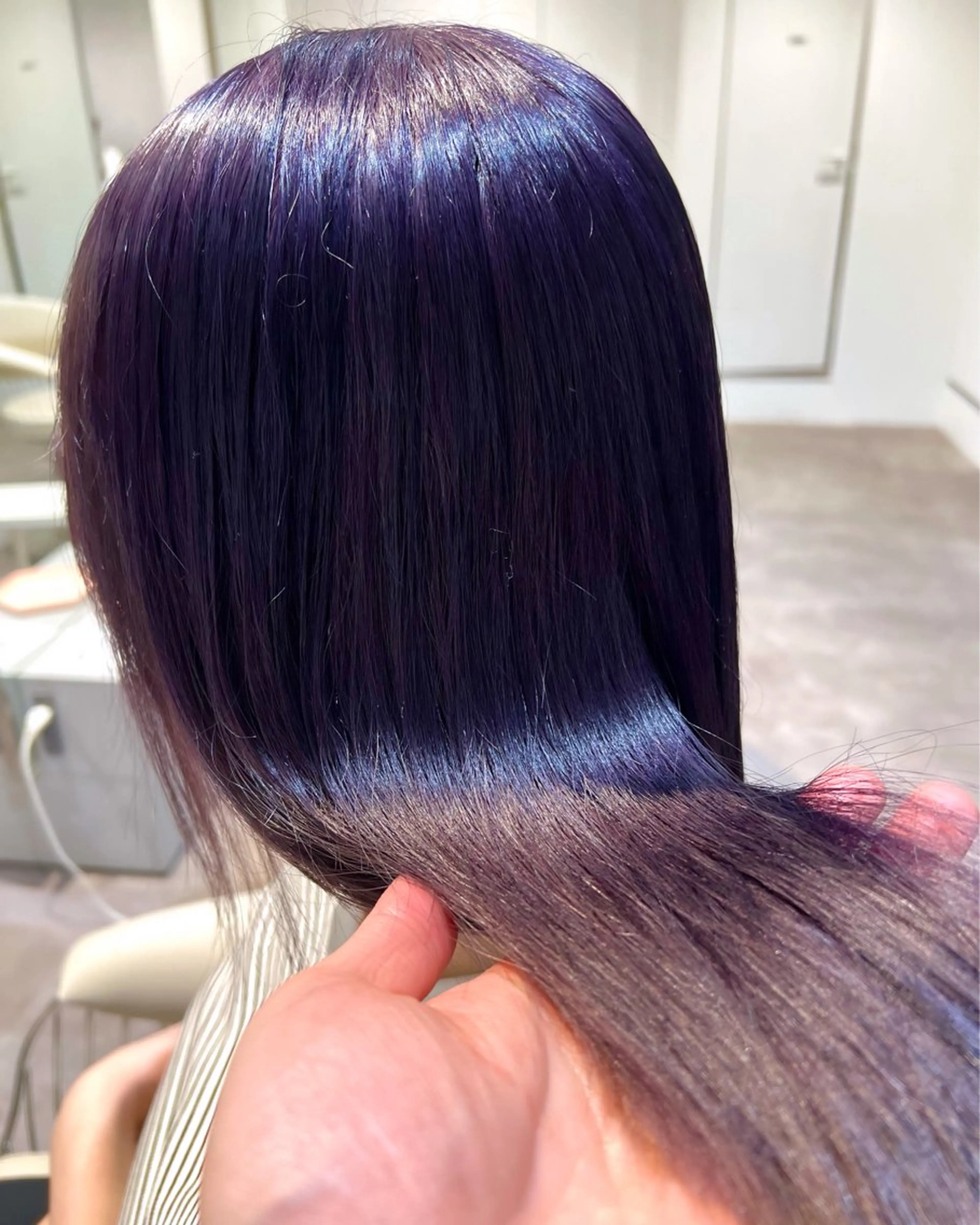 ミディアム カラー バイオレットカラー 💎透明感カラー特化 💎TAISEIのヘアスタイル