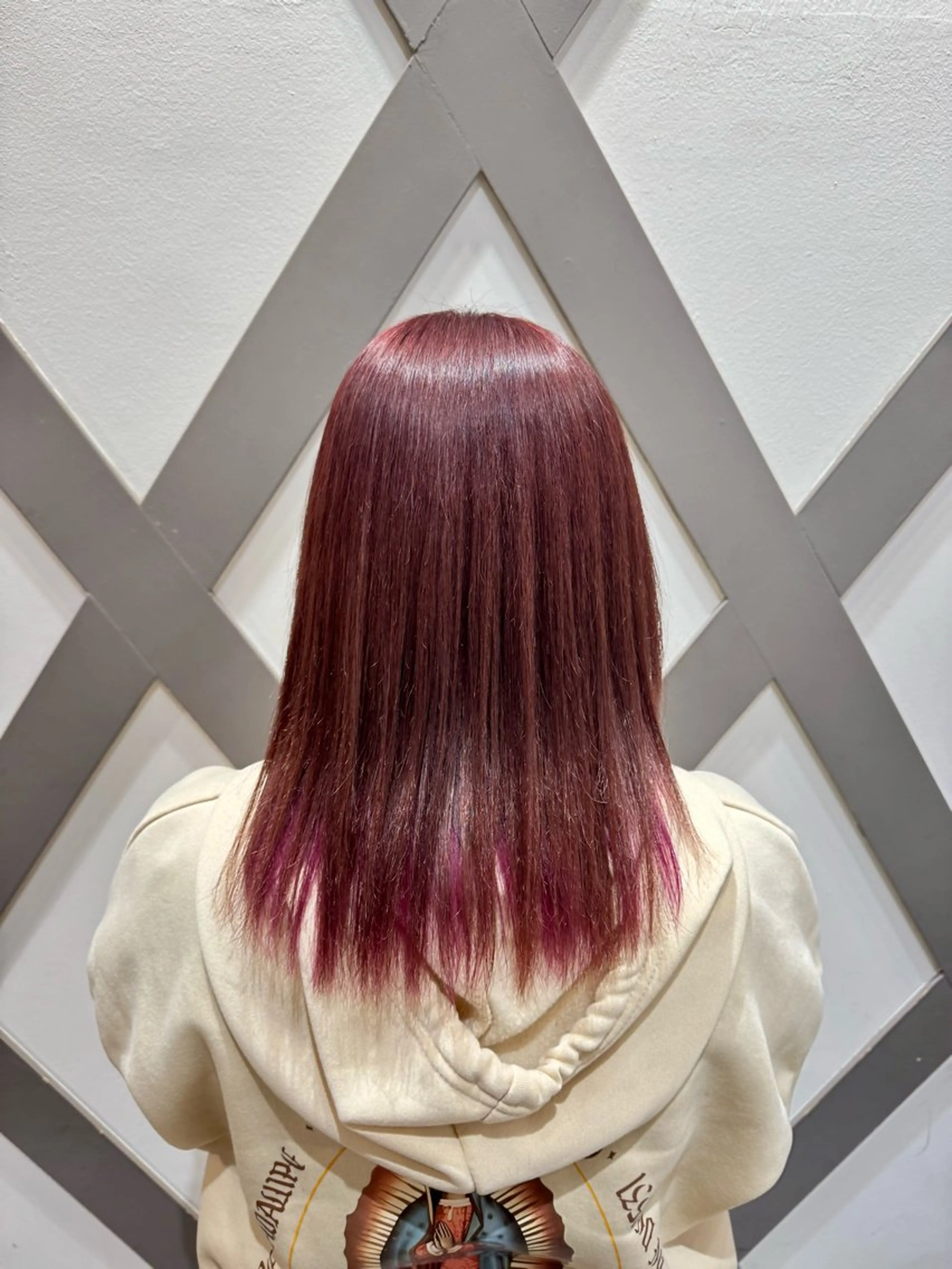 セミロング echelle所属・るな/echelle 【カットモデル募集】のヘアスタイル