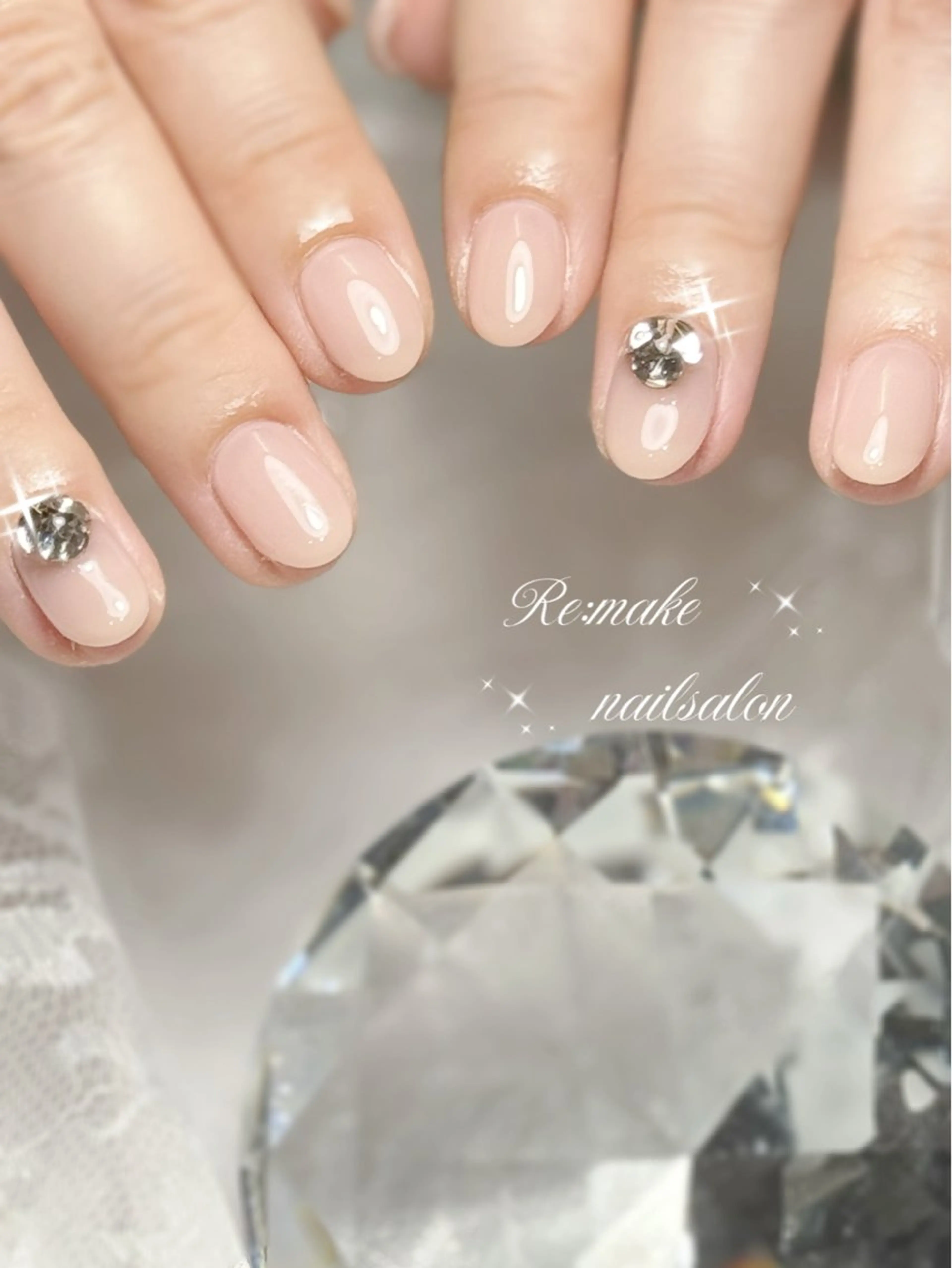 ネイル ワンカラーネイル ハンドネイル Suetake Shuriのネイルデザイン