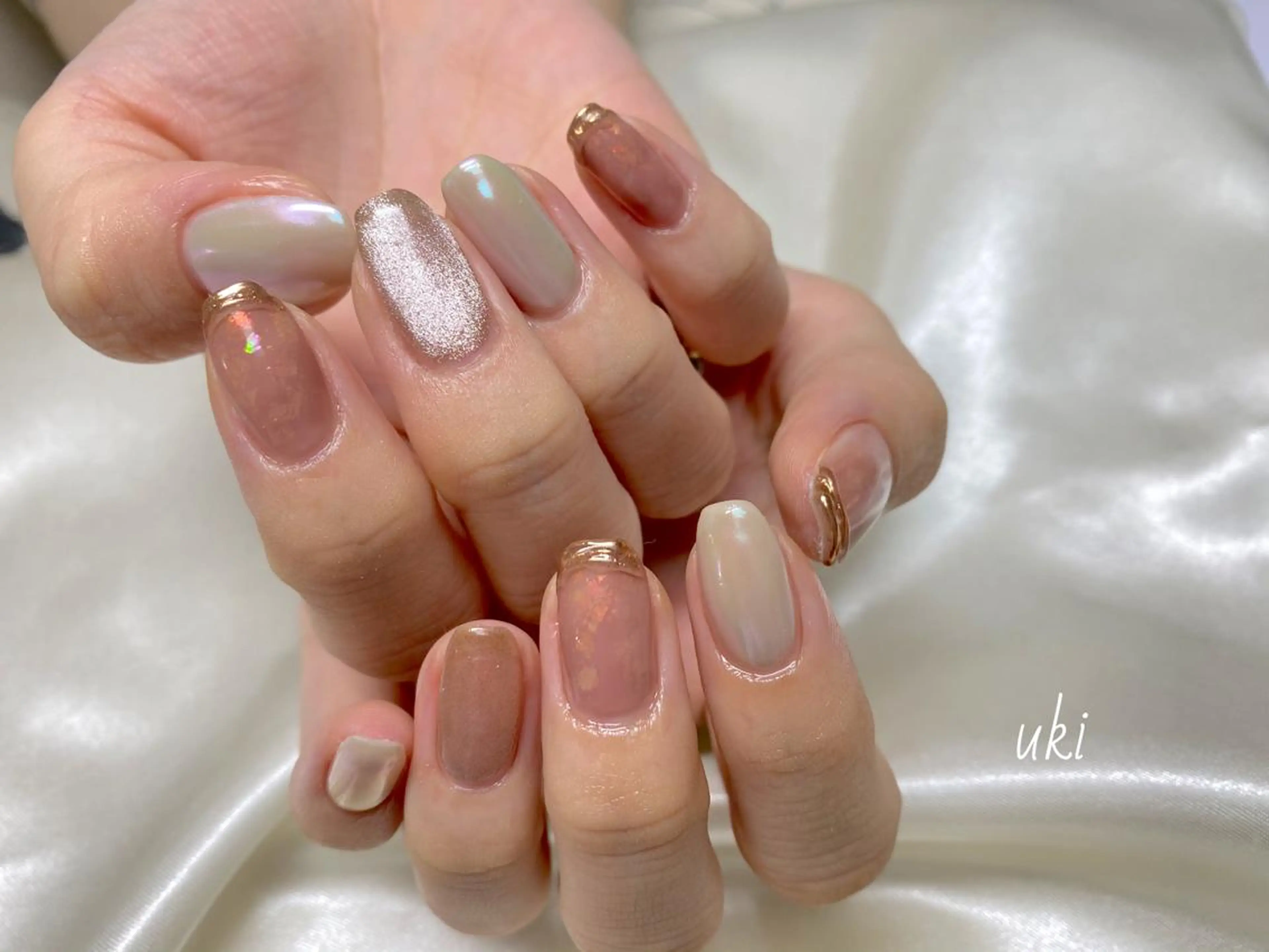 ネイル ハンドネイル Ameri nail /UKIのネイルデザイン