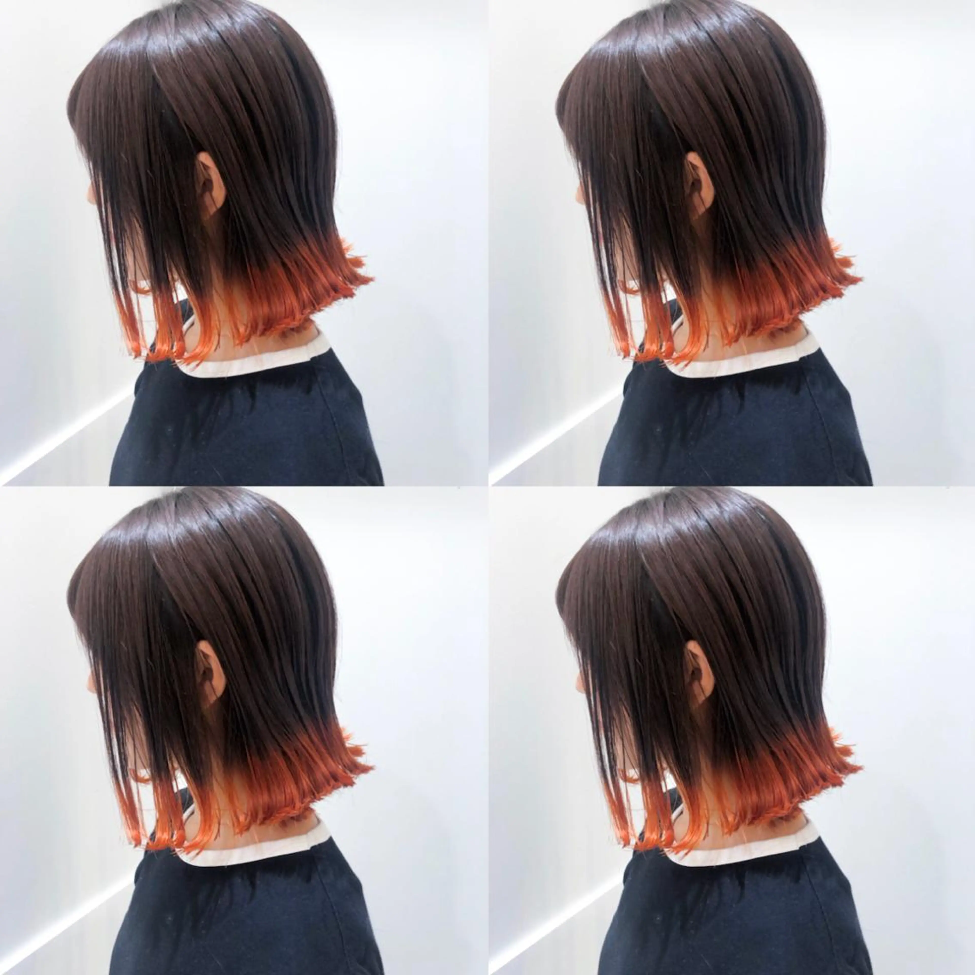 ミディアム HOLON池袋所属・ウルフカット ハッシュカット/七海のヘアスタイル