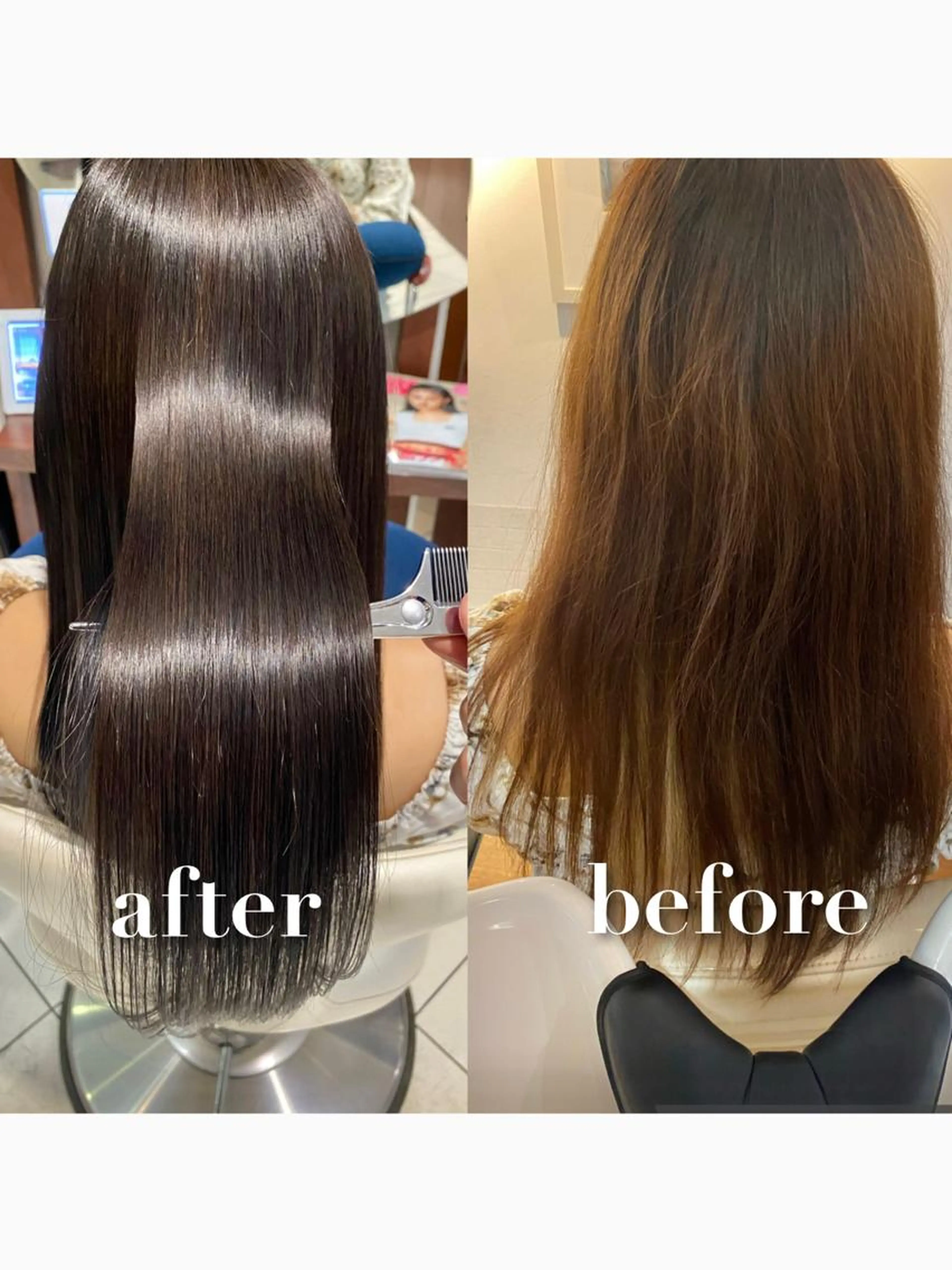 美髪ストレート✨【クセを伸ばして艶髪にしたい方はコレ】の写真