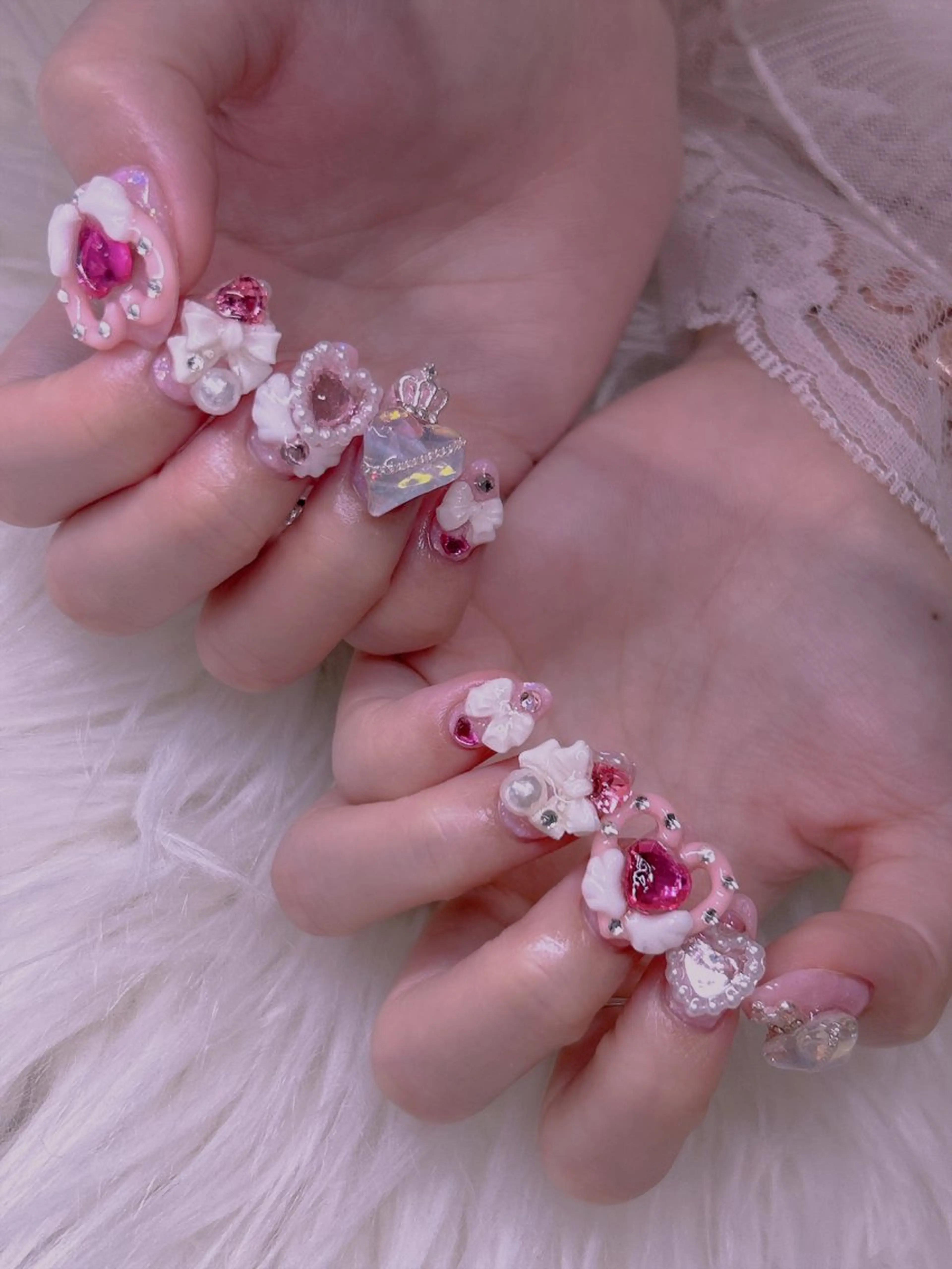 ネイル 長さだし専門店 M2　rikaのネイルデザイン