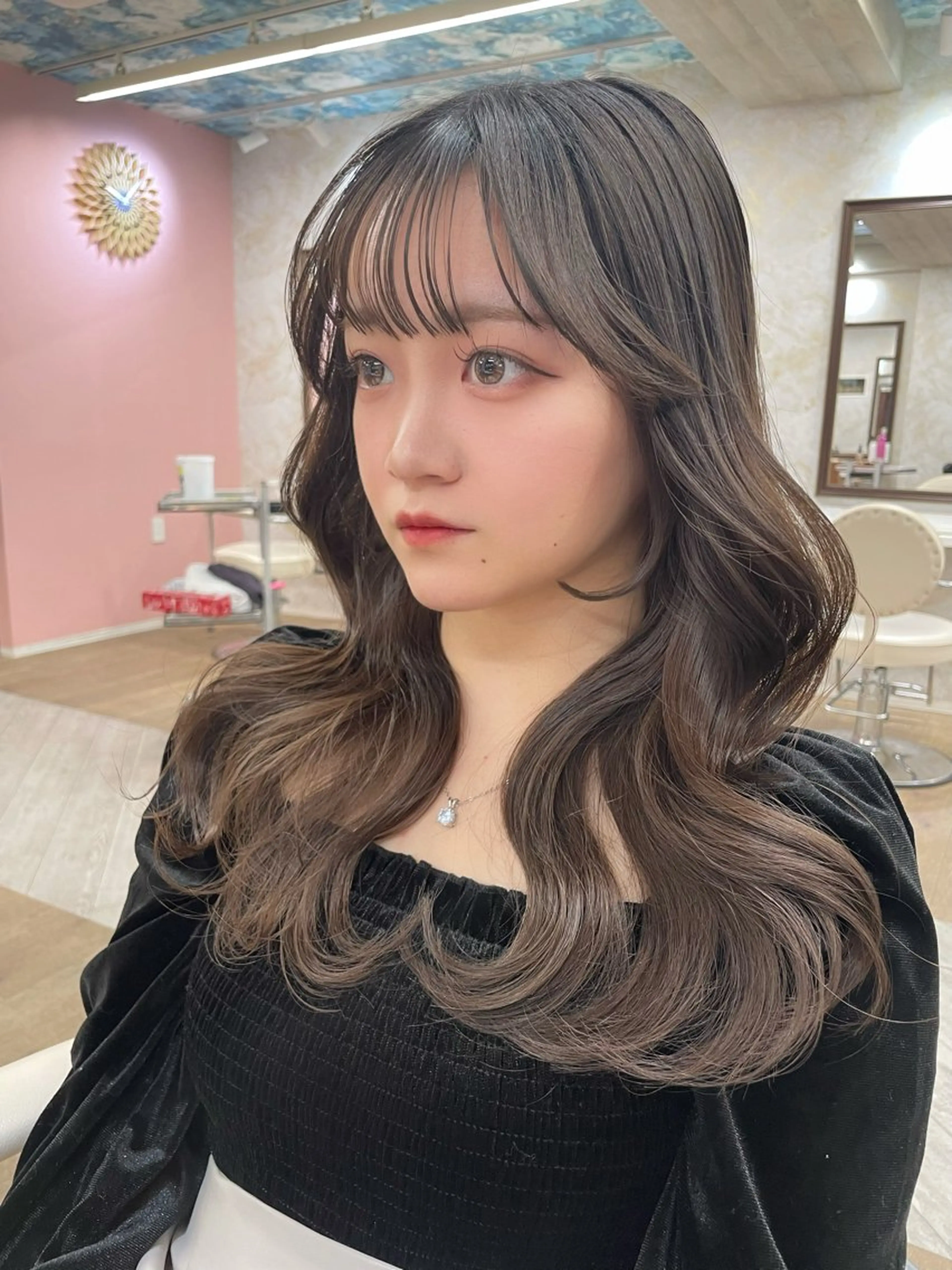 【minimo限定‼️】艶カラー➕クイックトリートメント❄️✨10450円→4950円 （4回目までの方）の写真