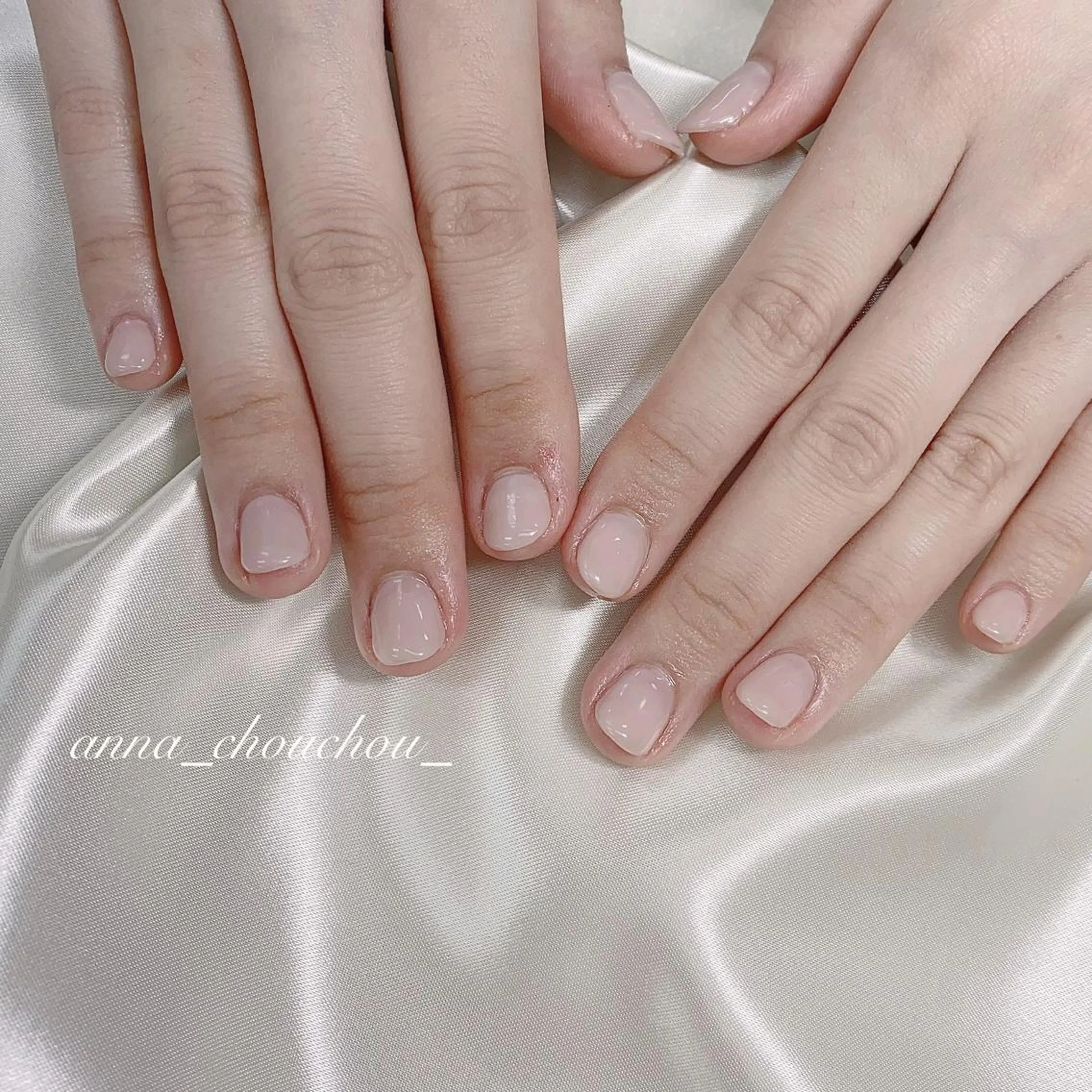 ネイル ワンカラーネイル ハンドネイル Anna Sano⭐️のネイルデザイン