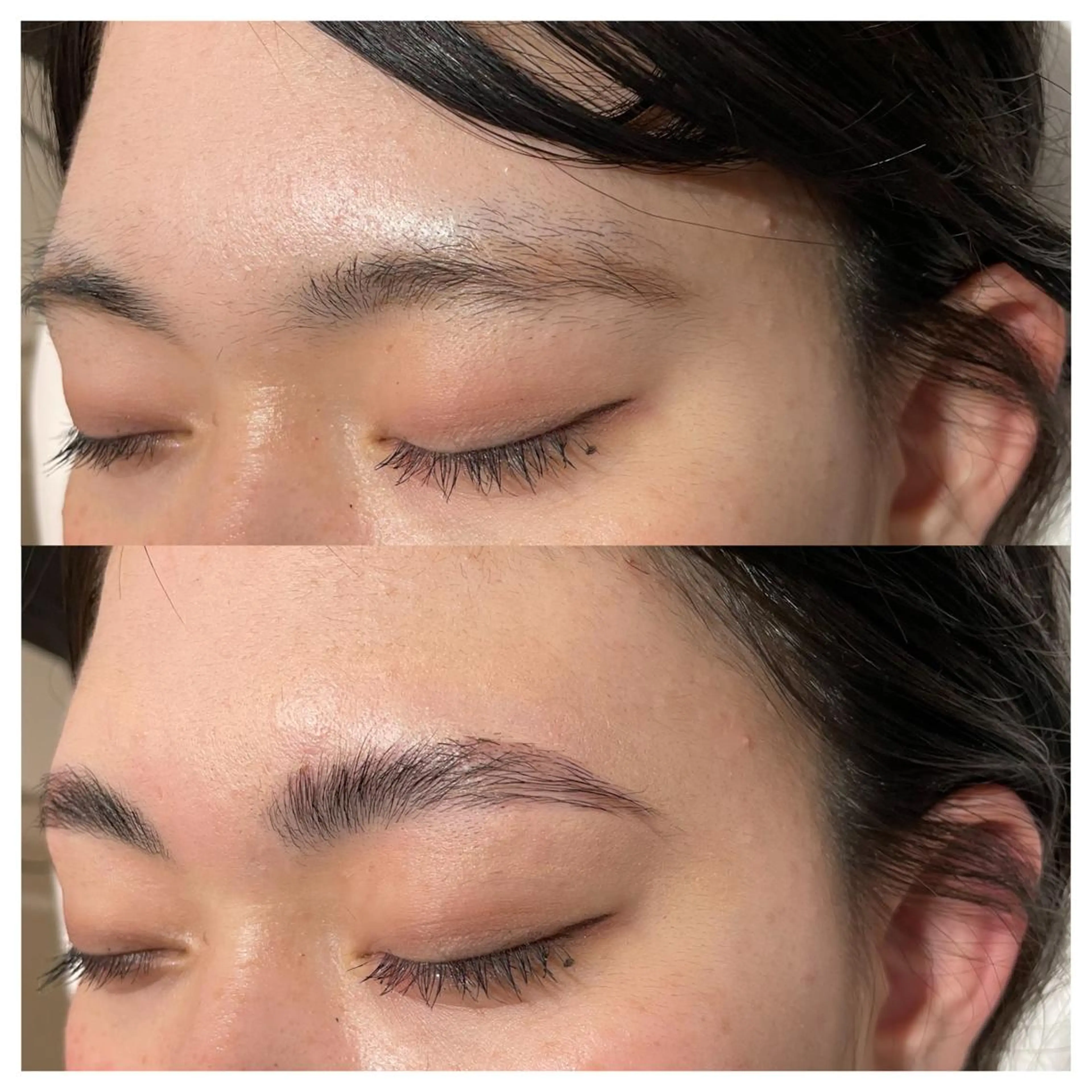 アイブロウスタイリング（眉毛wax＋間引き＋）の写真