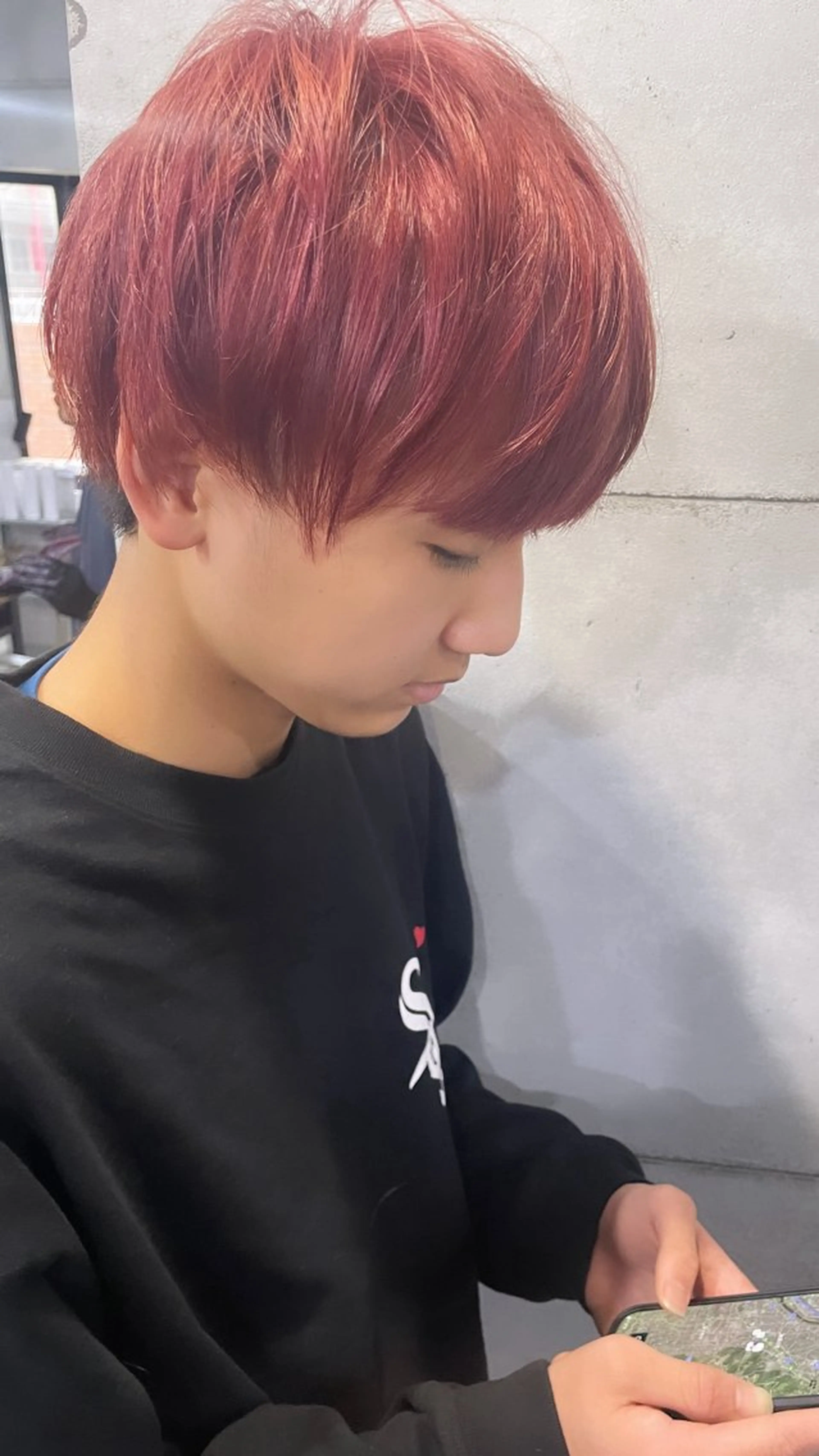 ショート カラー メンズ MAIKO 【中崎・茶屋町】のヘアスタイル