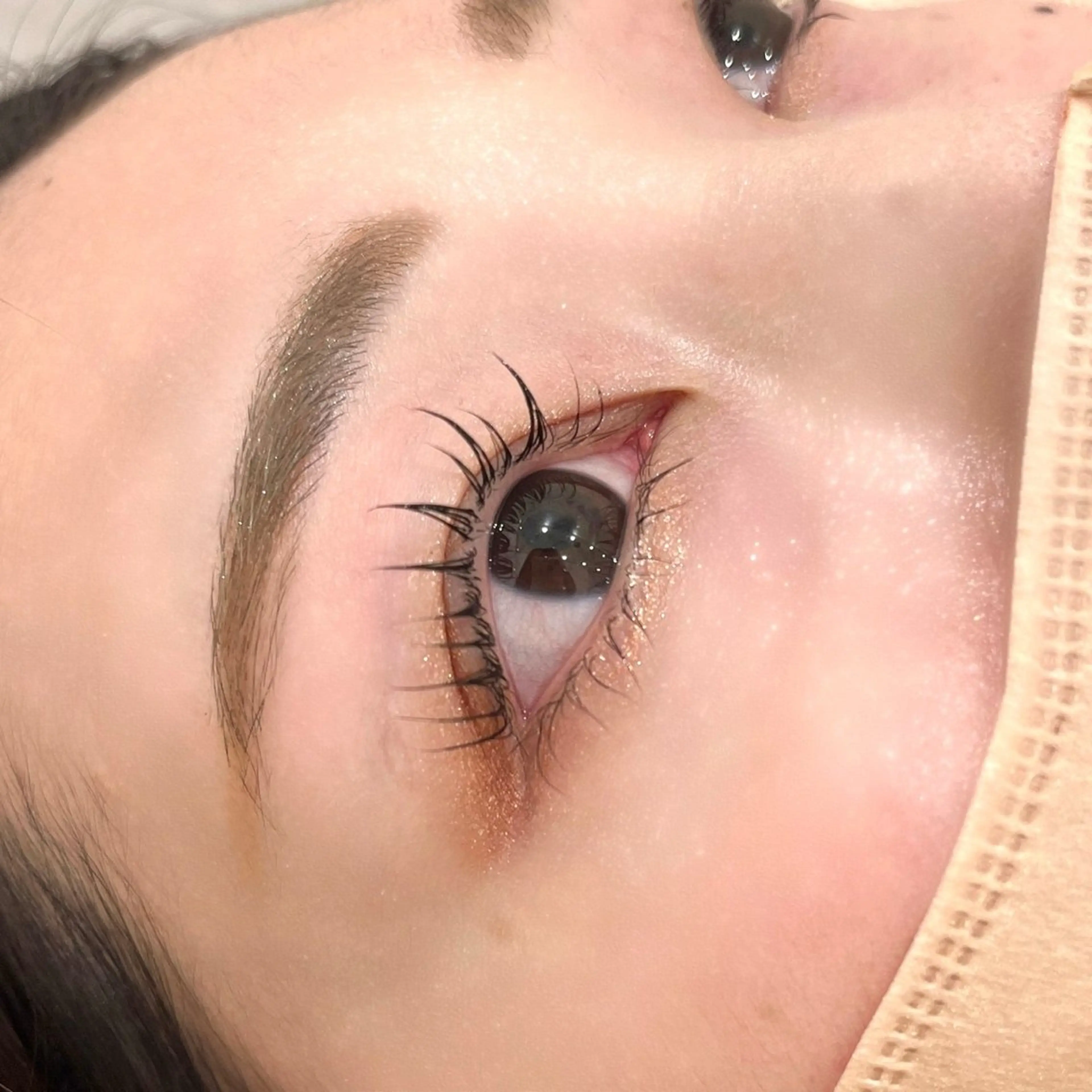 大人気！フラットラッシュ✨（120​〜​140本）束間まつ毛🎀✨の写真