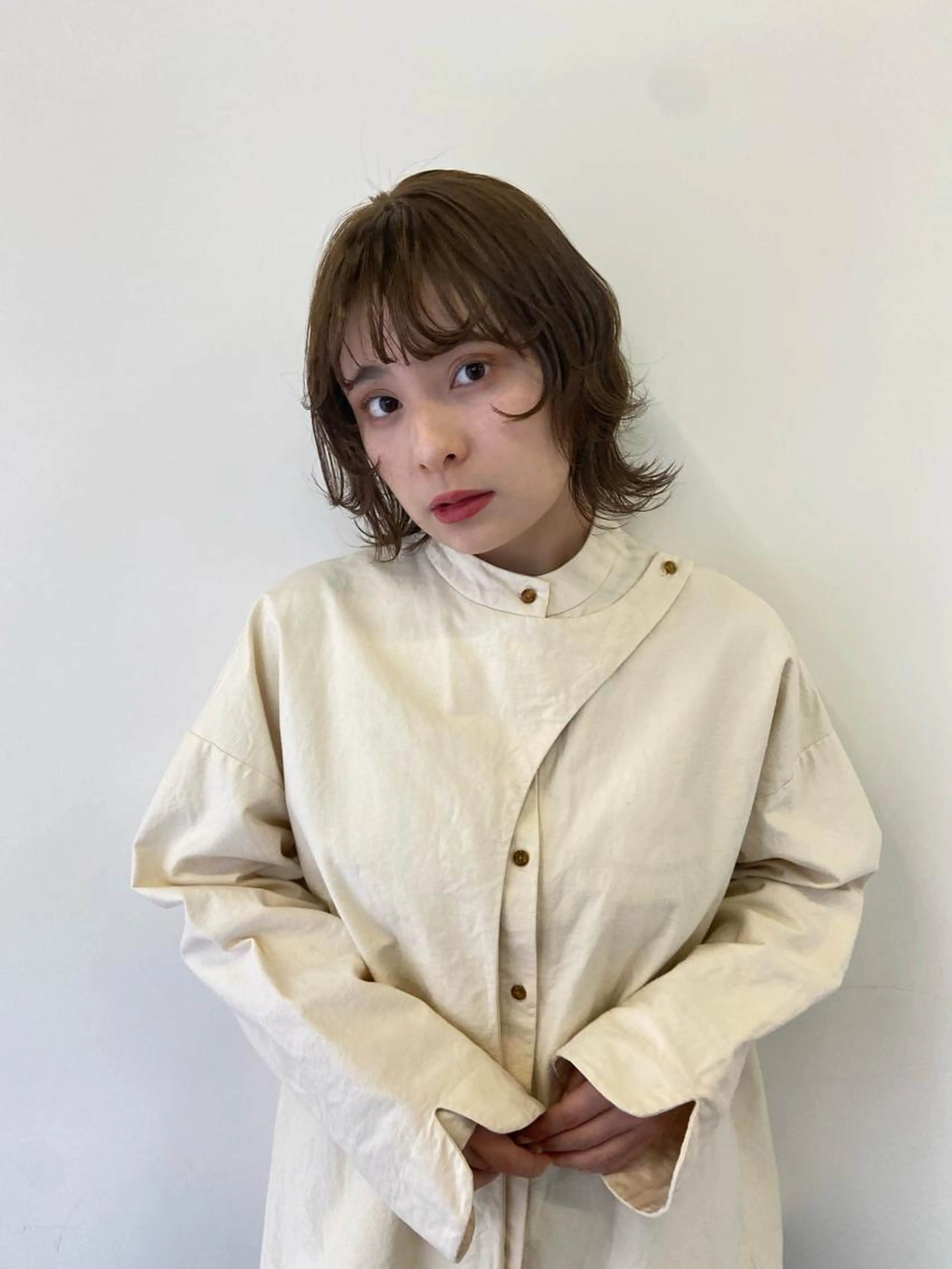 パーマのメンテナンスカットの写真