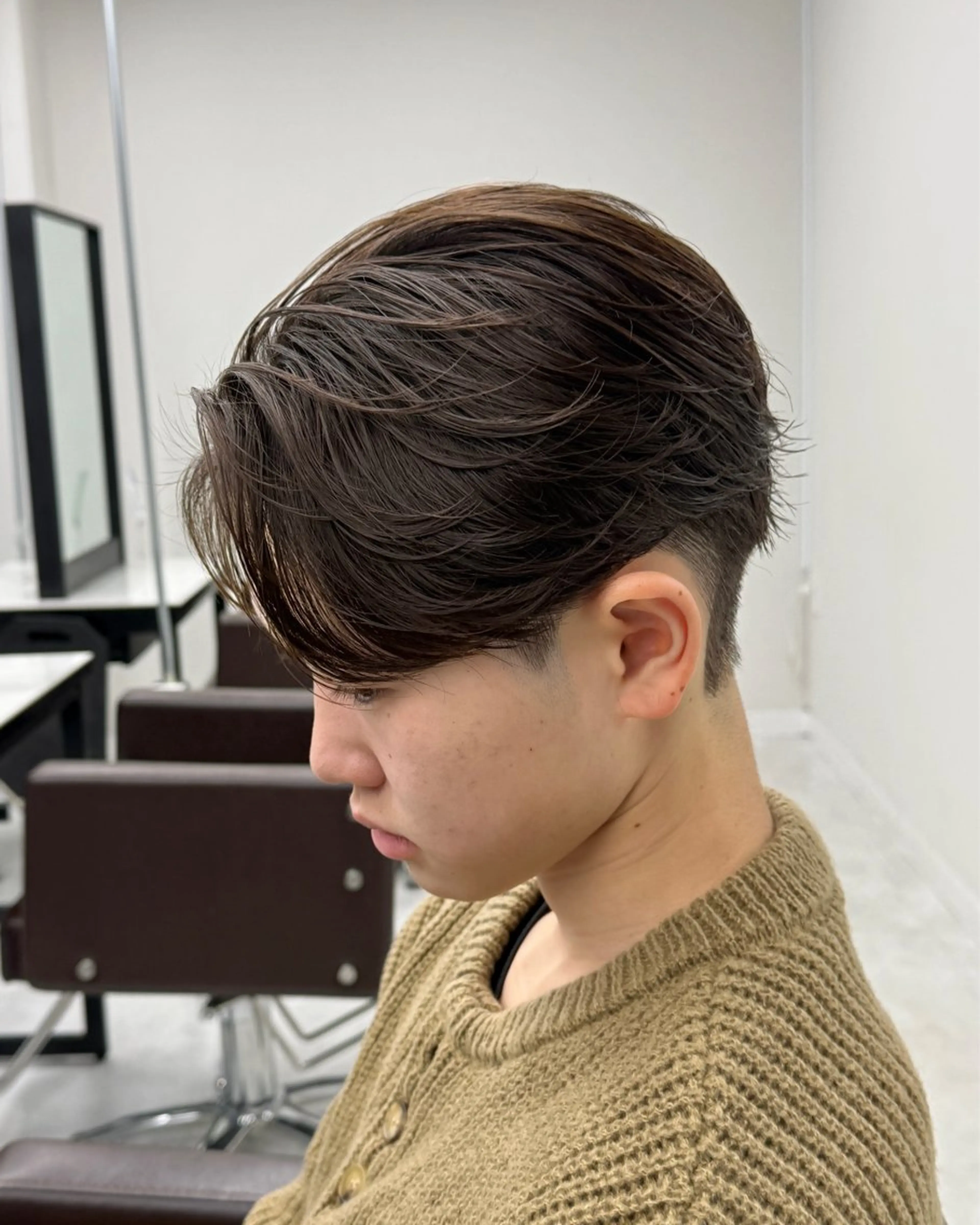 パーマ メンズ カット パーマ トリートメント ヘアセット シャドウパーマ/ メンズ/KENTAのヘアスタイル