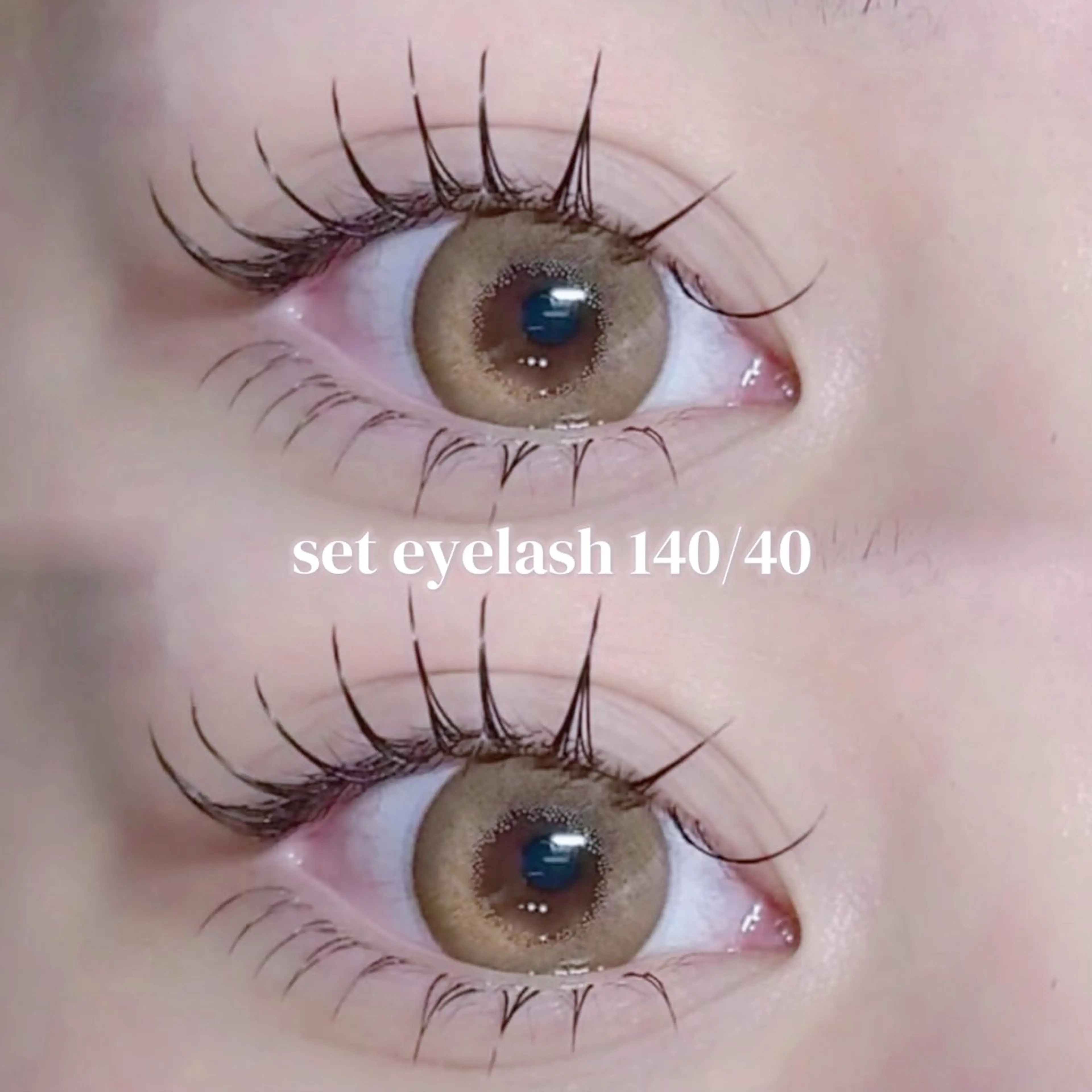 ྀི 下まつげ/LED Flatlash40本まで♡コーティング付 ྀི(オフありの場合ご連絡ください)の写真