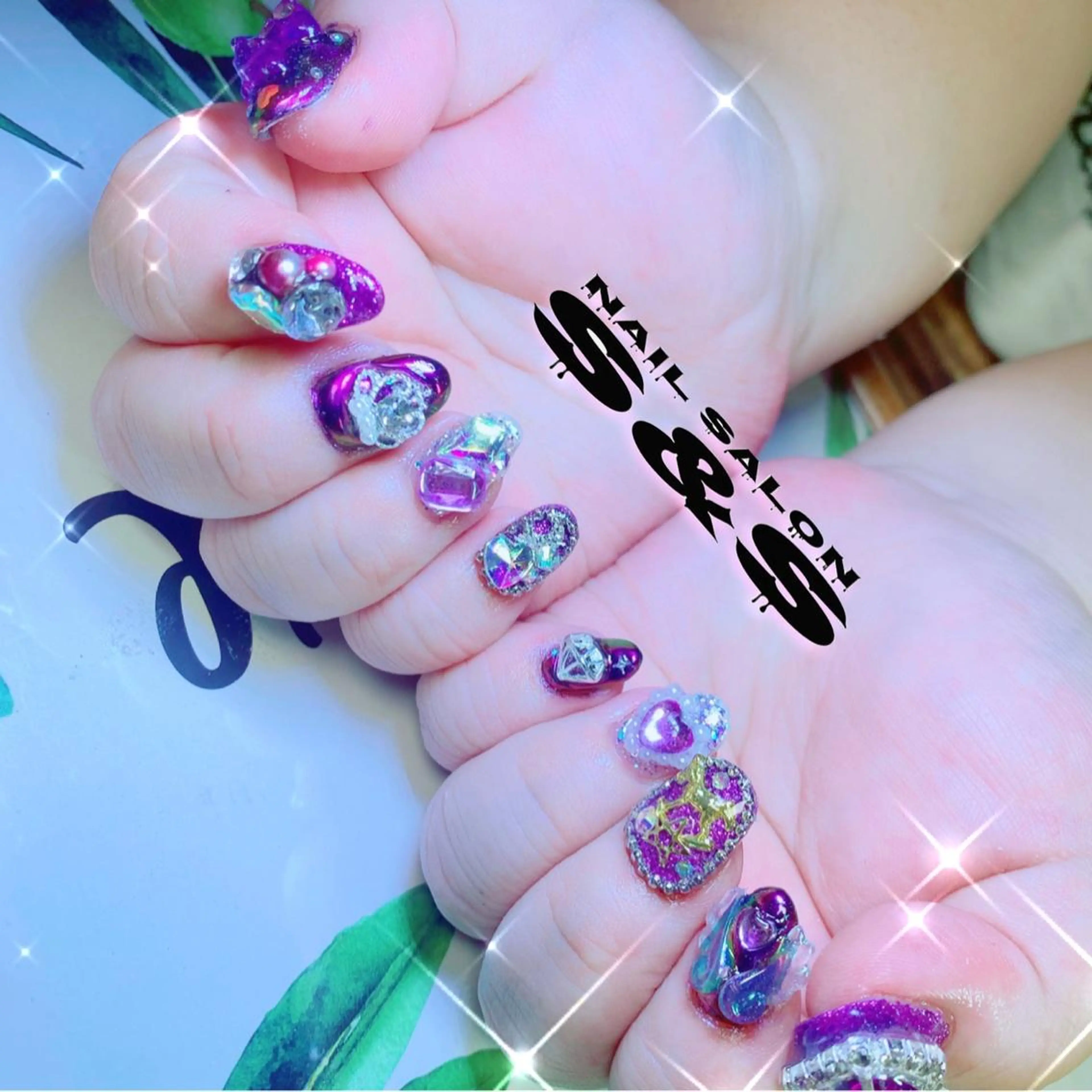 ネイル 長さ出し メンズネイル 持ち込み スカルプネイル S&S 村田小百合のネイルデザイン