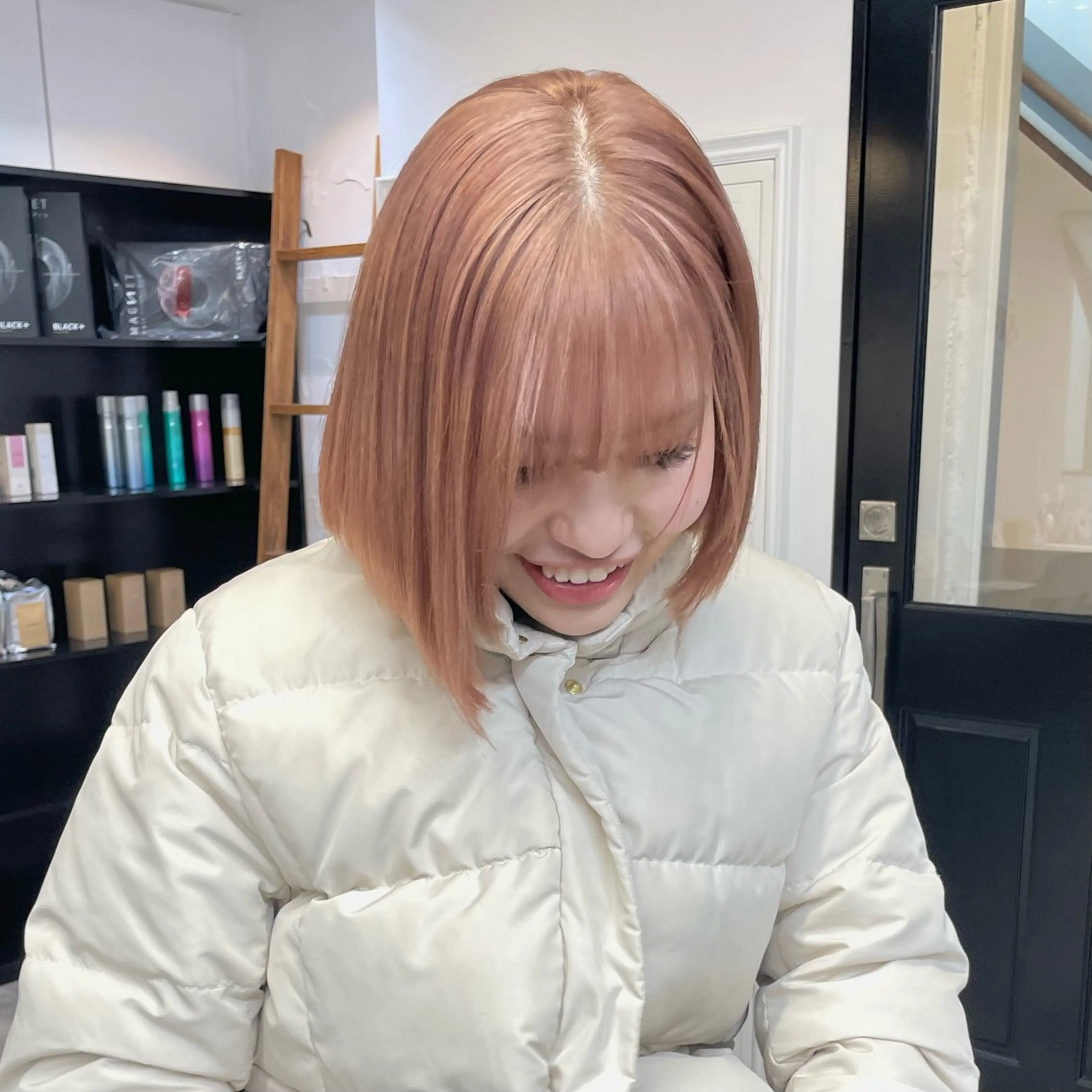 🌈ケアブリーチダブルカラー➕トリートメント🌈ダメージレスブリーチカラー🌈の写真