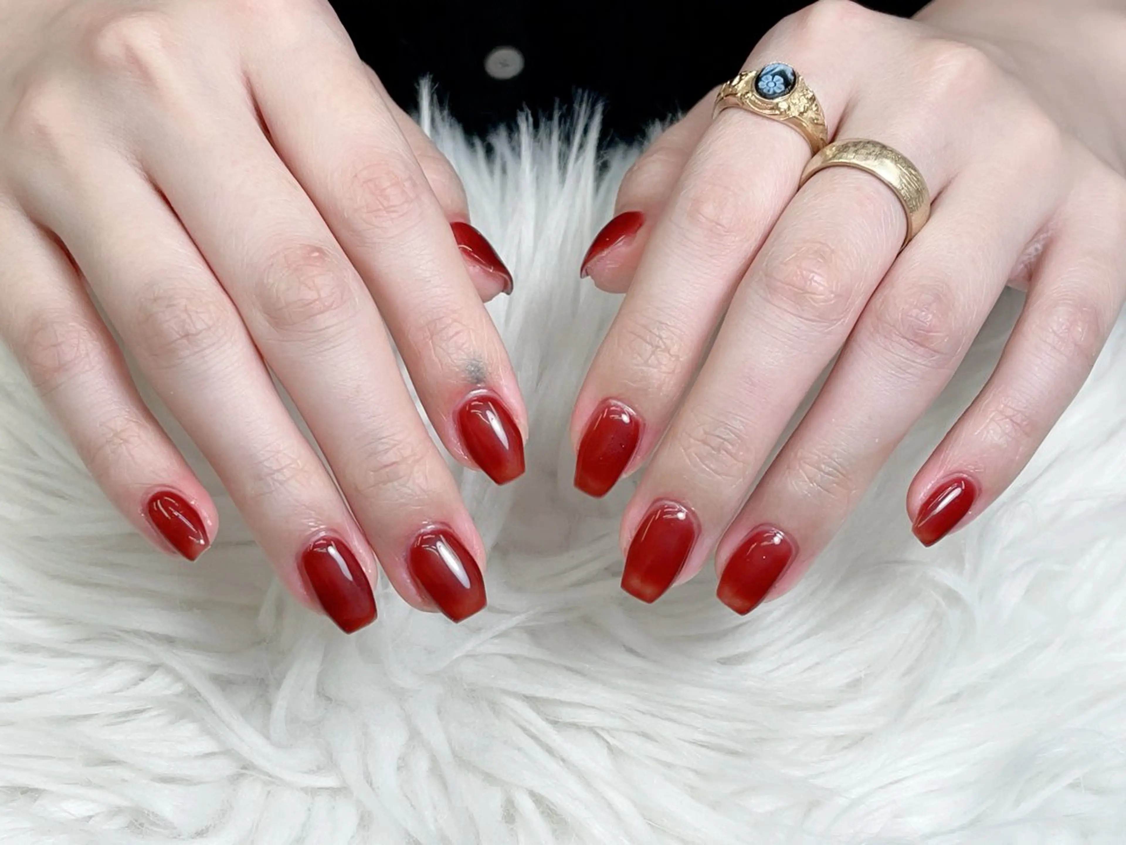 メンズ ネイル アートネイル フレンチネイル ジェルネイル キラキラネイル パラジェル ハンドネイル Bloom スカルプ専門店のネイルデザイン