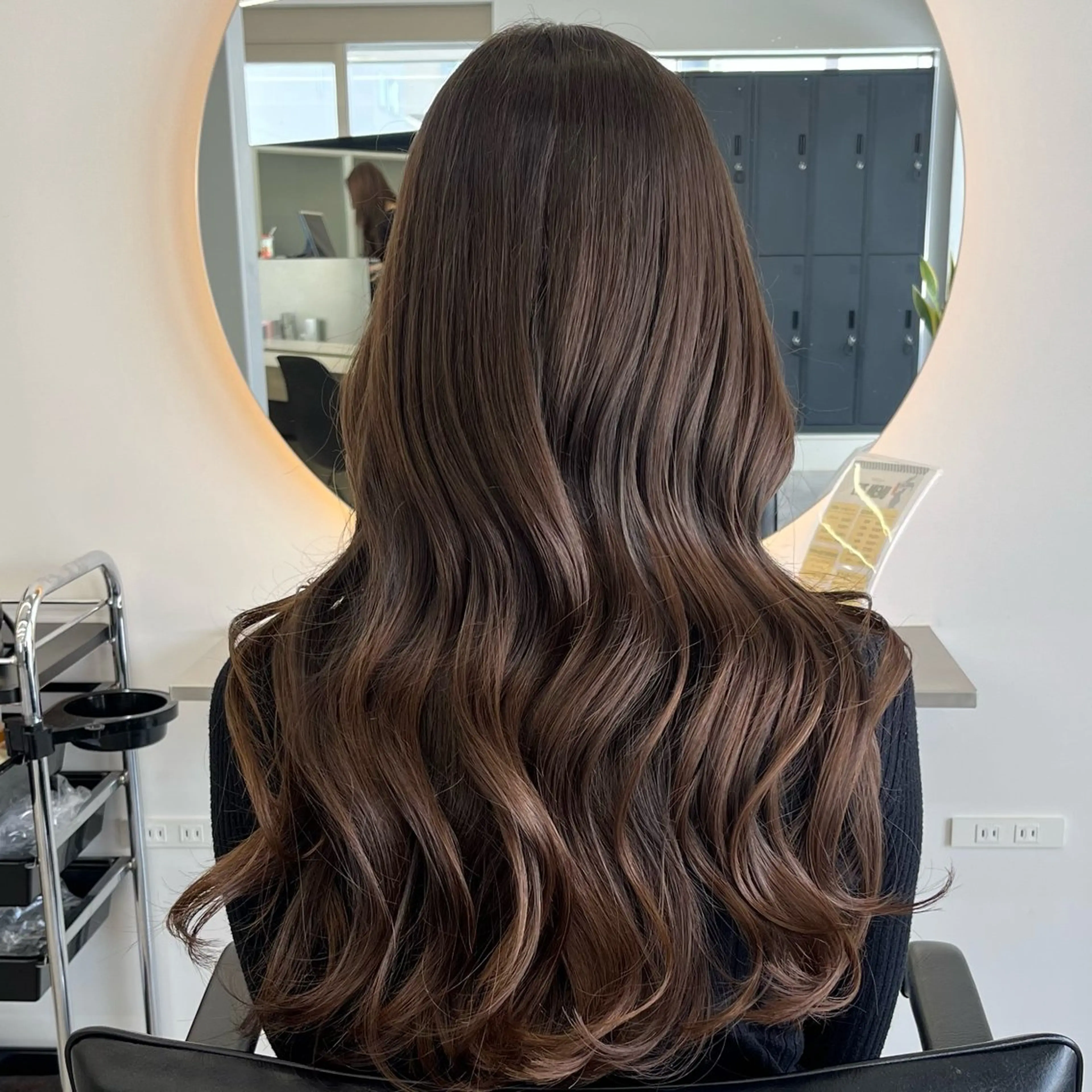 ロング レイヤーカット カット 【レイヤー×透明感 カラー】mayaのヘアスタイル