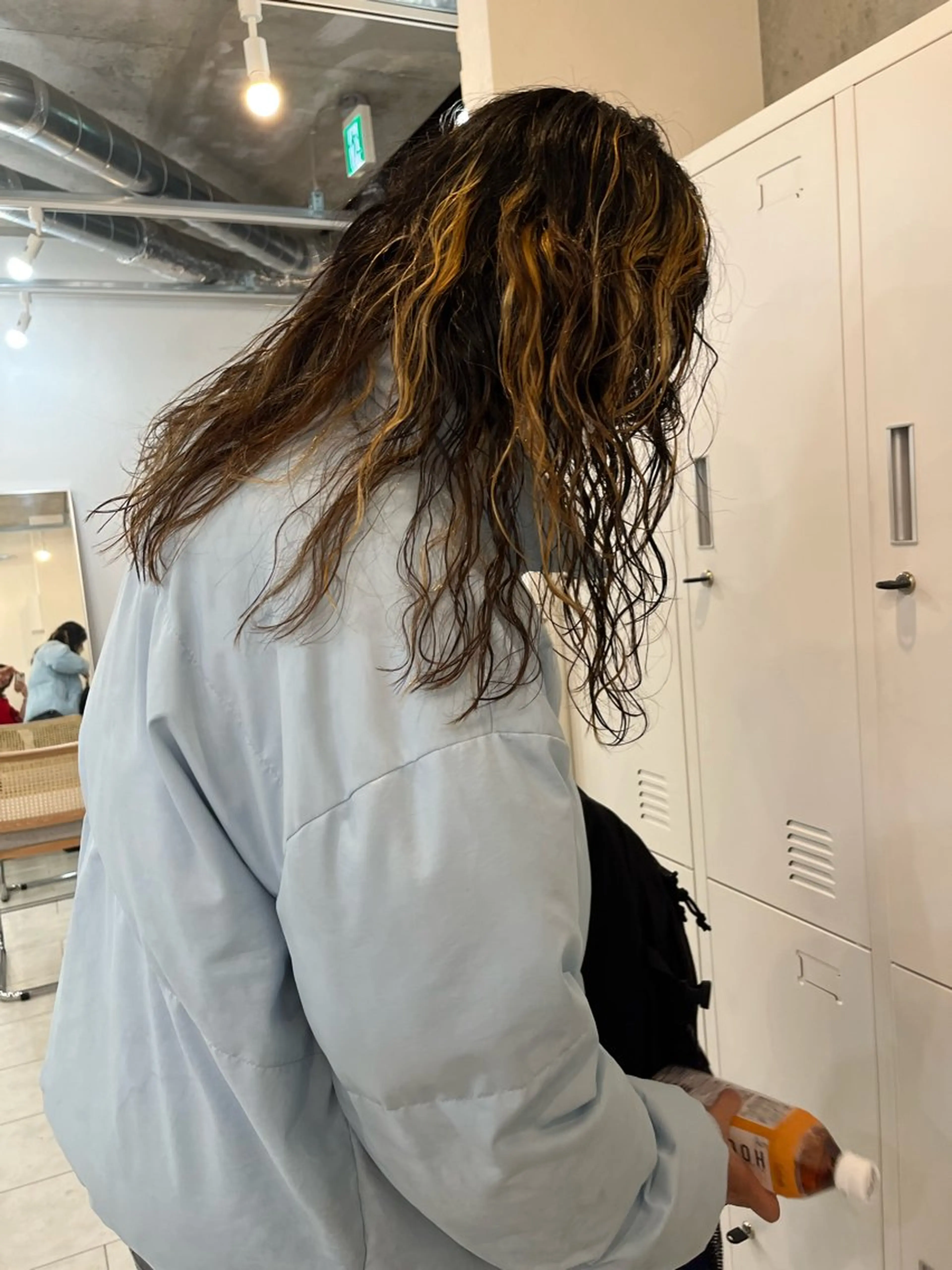 ロング カラー パーマ カット ヘアカラー パーマ NOUN所属・eri kinjoのヘアスタイル