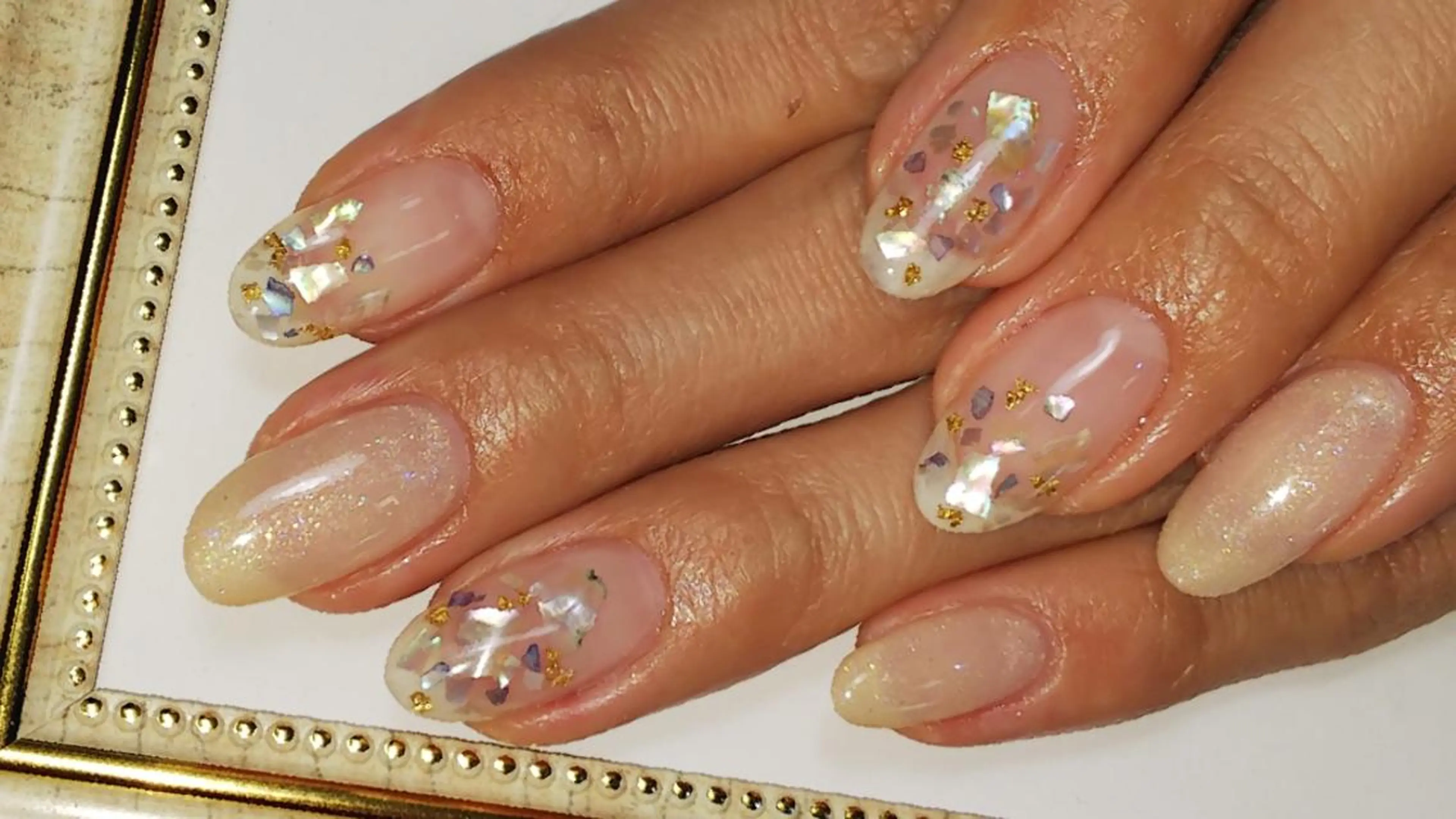 ネイル infinity skyのネイルデザイン