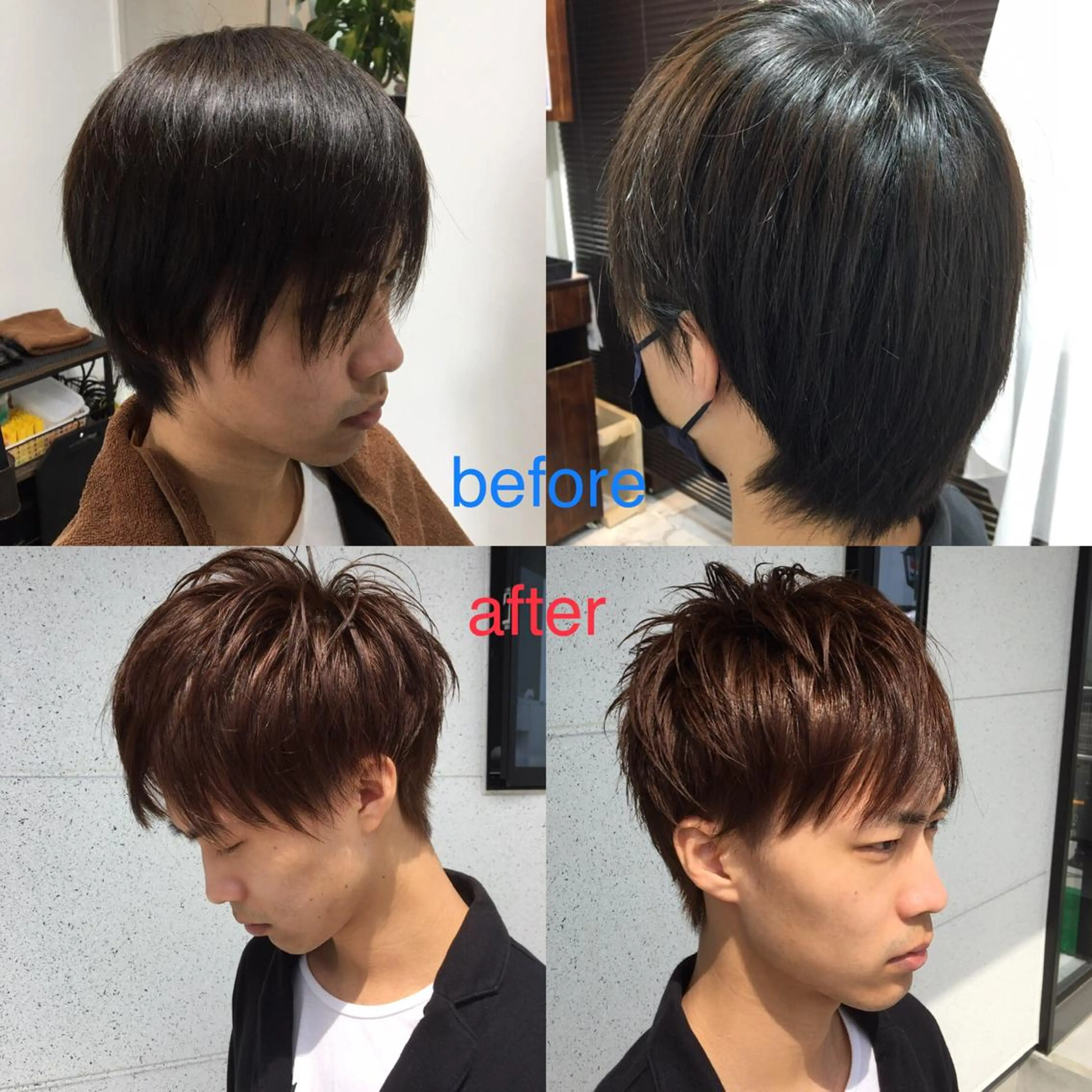 ショート メンズ OKAWA TAKAHIROのヘアスタイル